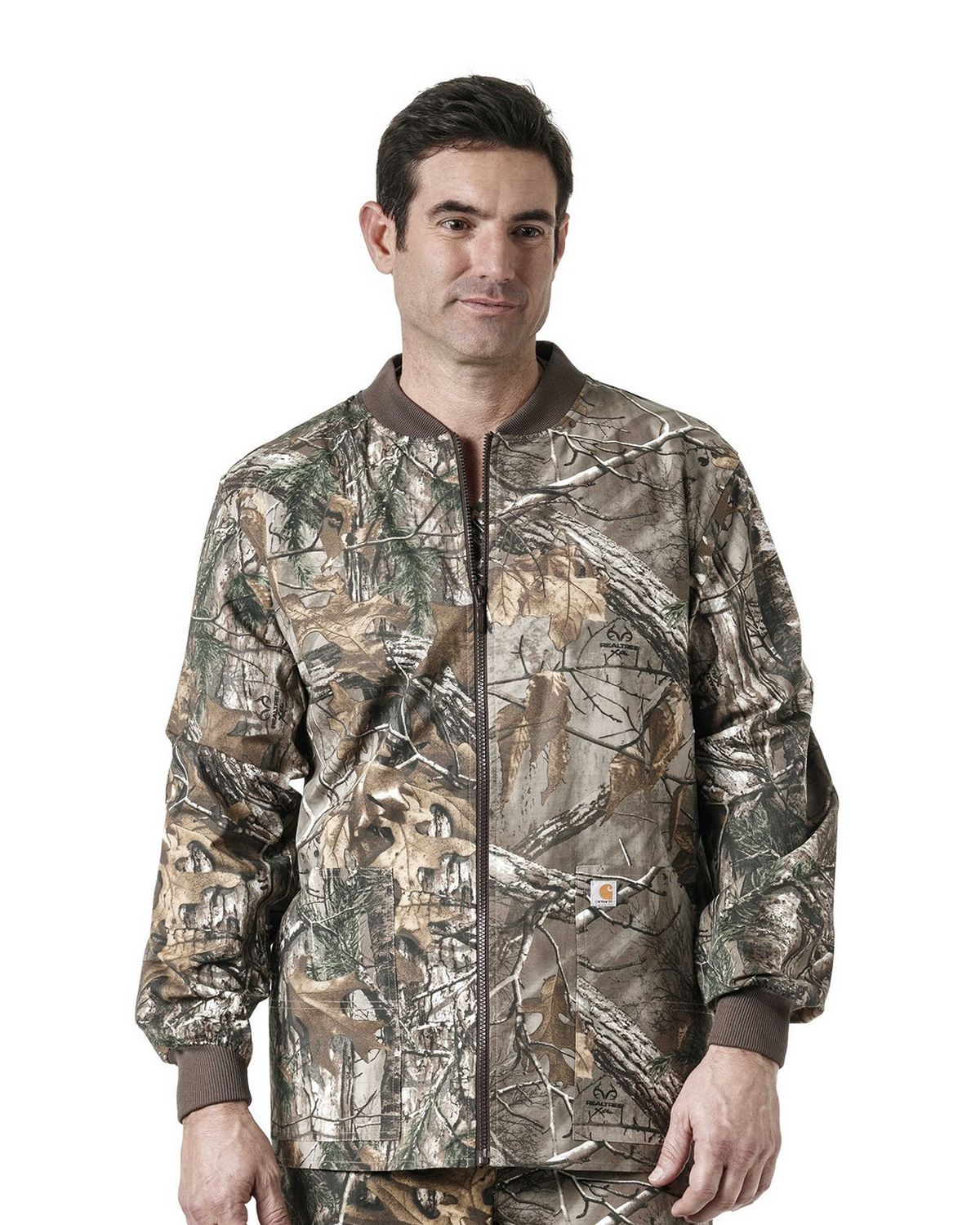 Carhartt C85405 Men's Zip Front Print Jacket