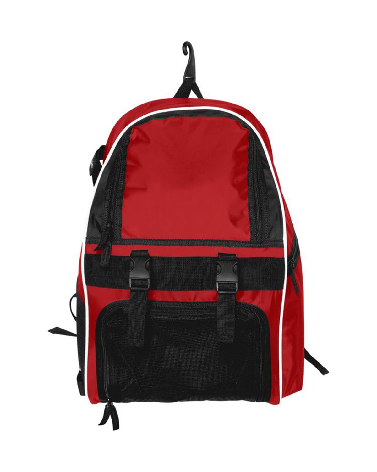 Red and white champion backpack online