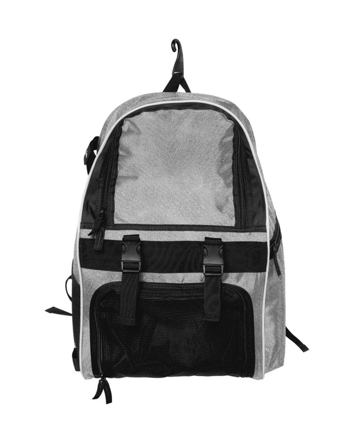 Champion 4024NN All Sport Glitter Backpack Sil GLIT BLK WH