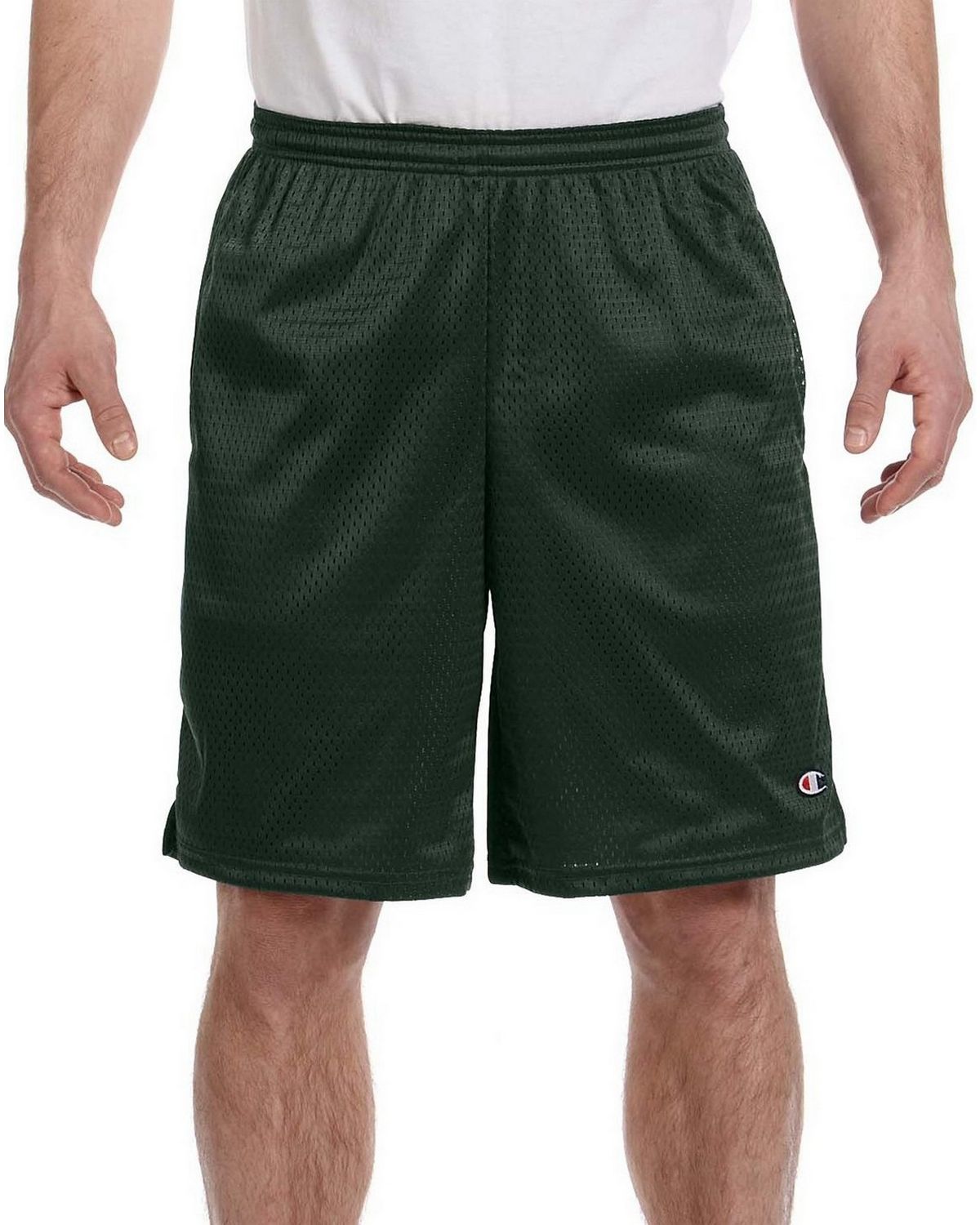 Champion men's long mesh short online