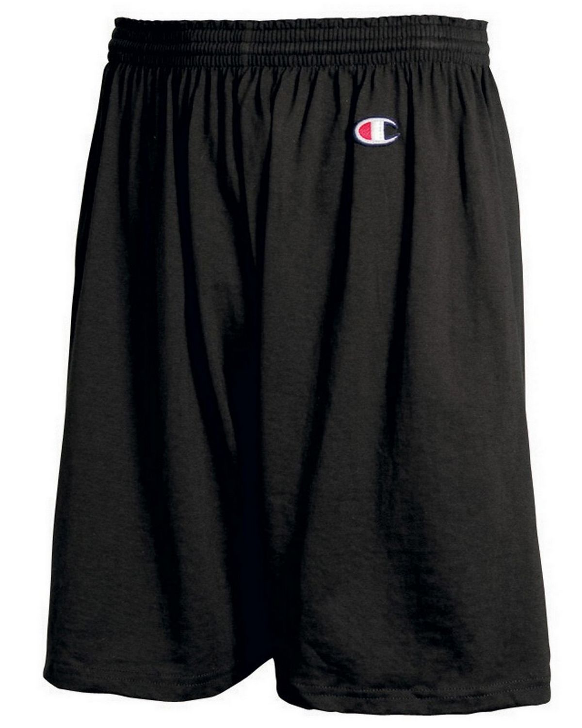 Champion 8187 Cotton Gym Short Black M