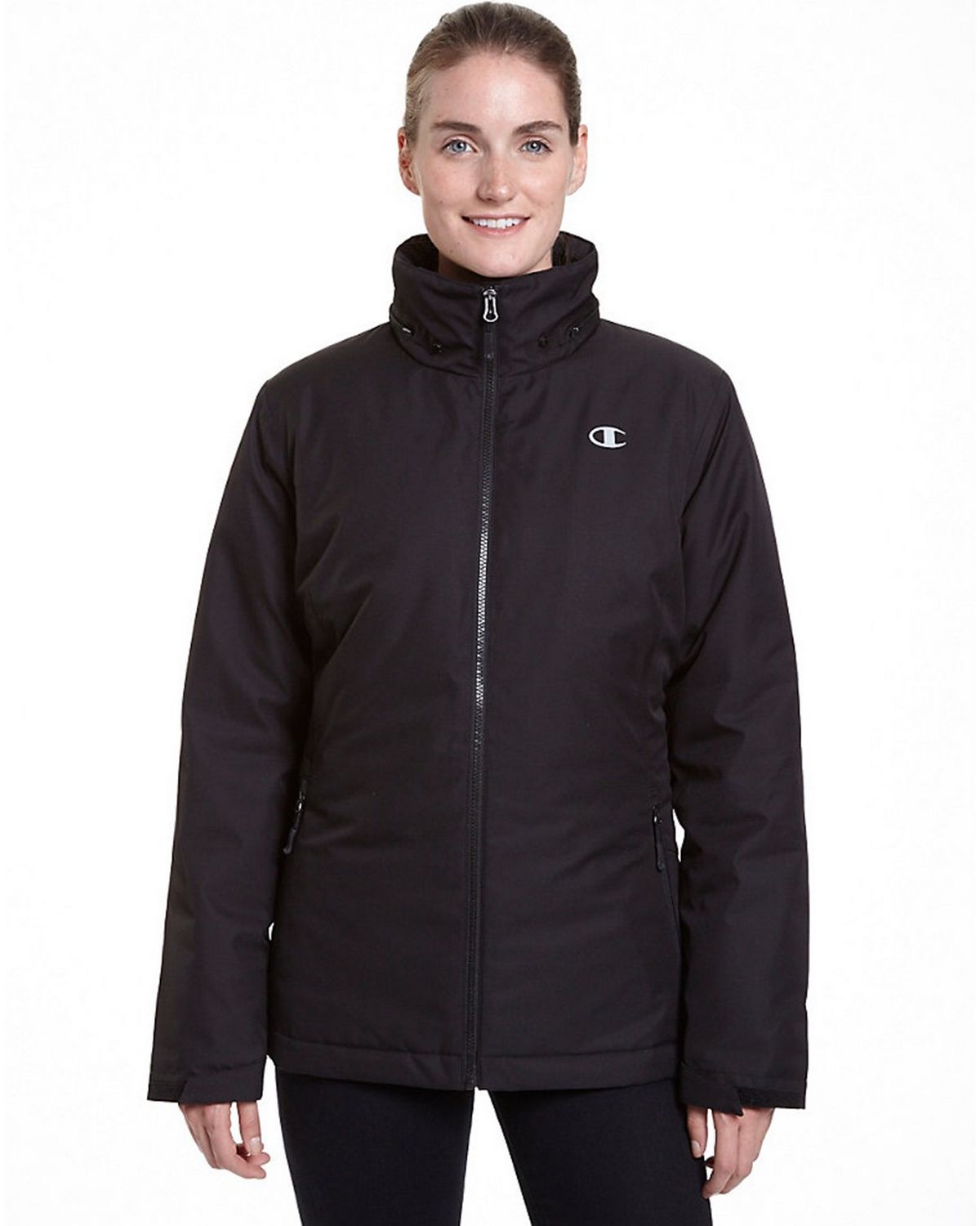 Champion CH3002PS Women s Technical Heather 3 In 1 Jacket With Microfleece Liner