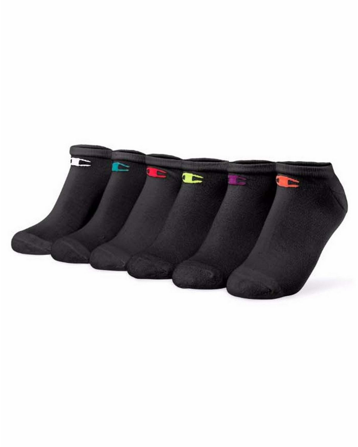 Champion Ch615 Womens Performance Low-Cut Socks 6-Pack