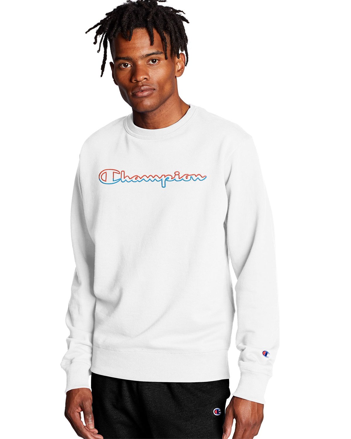 Champion men's powerblend crew on sale