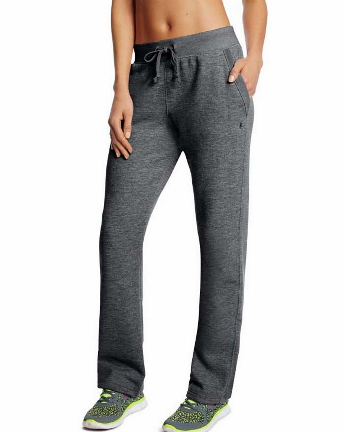Champion M1064 | Champion M1064 Women's Fleece Open Bottom Pants