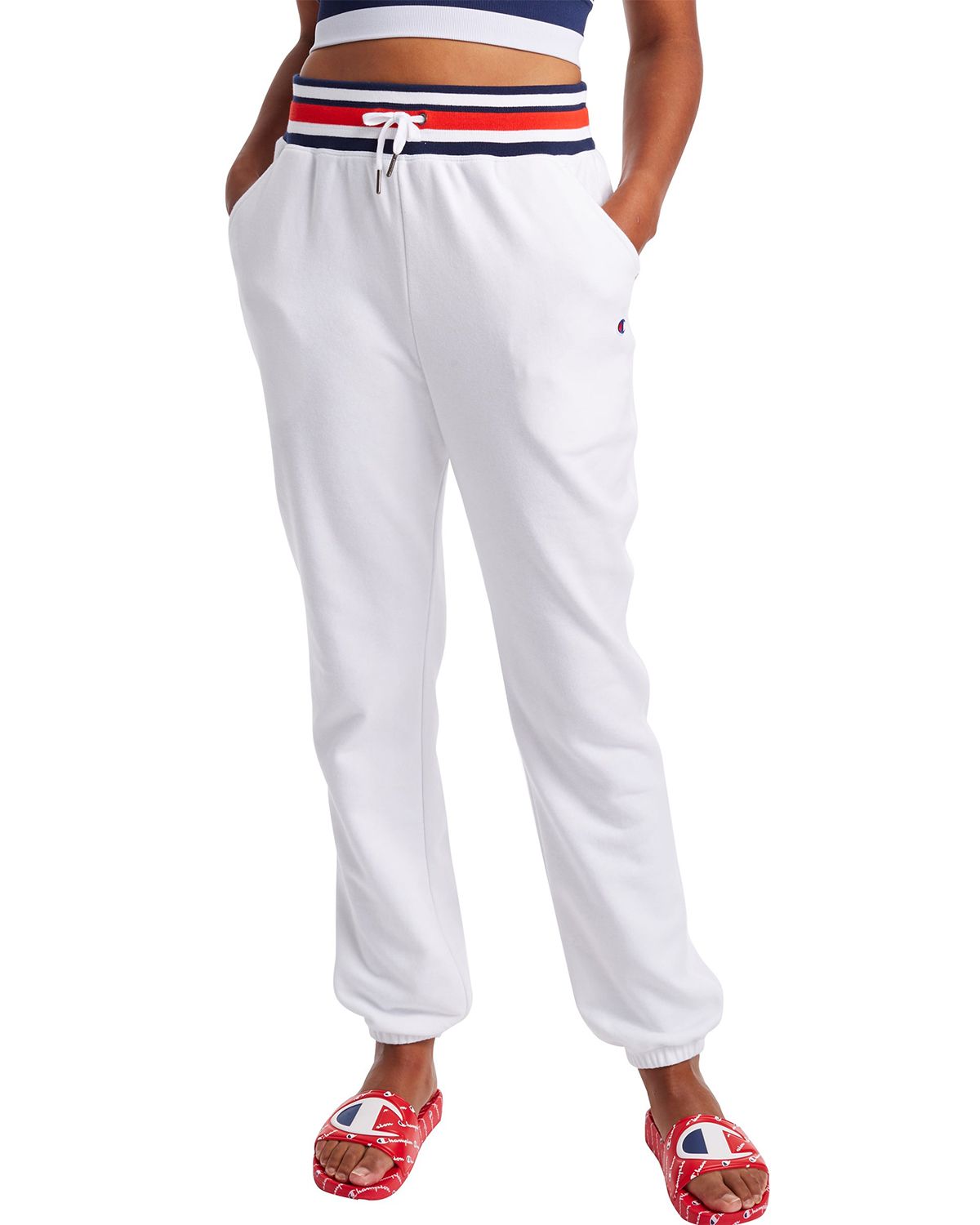 Champion sweatpants female deals