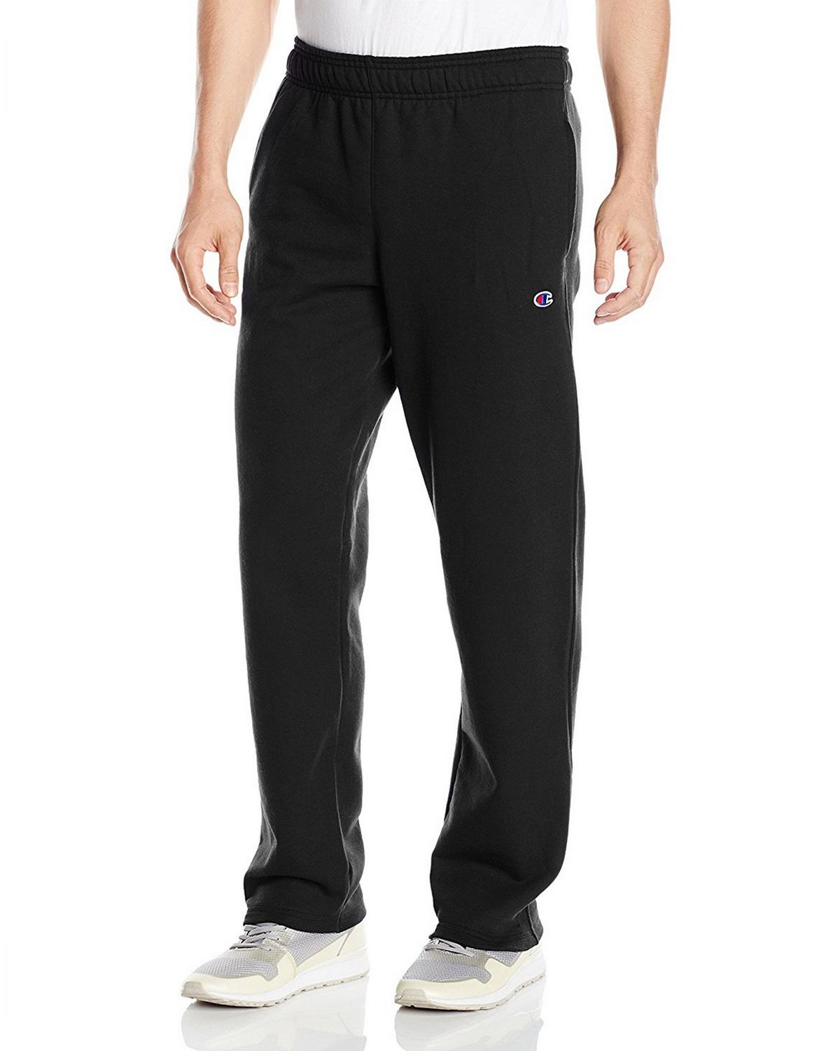 Champion P0893 549314 Champion P0893 549314 Men s Powerblend Fleece Open Bottom Pants