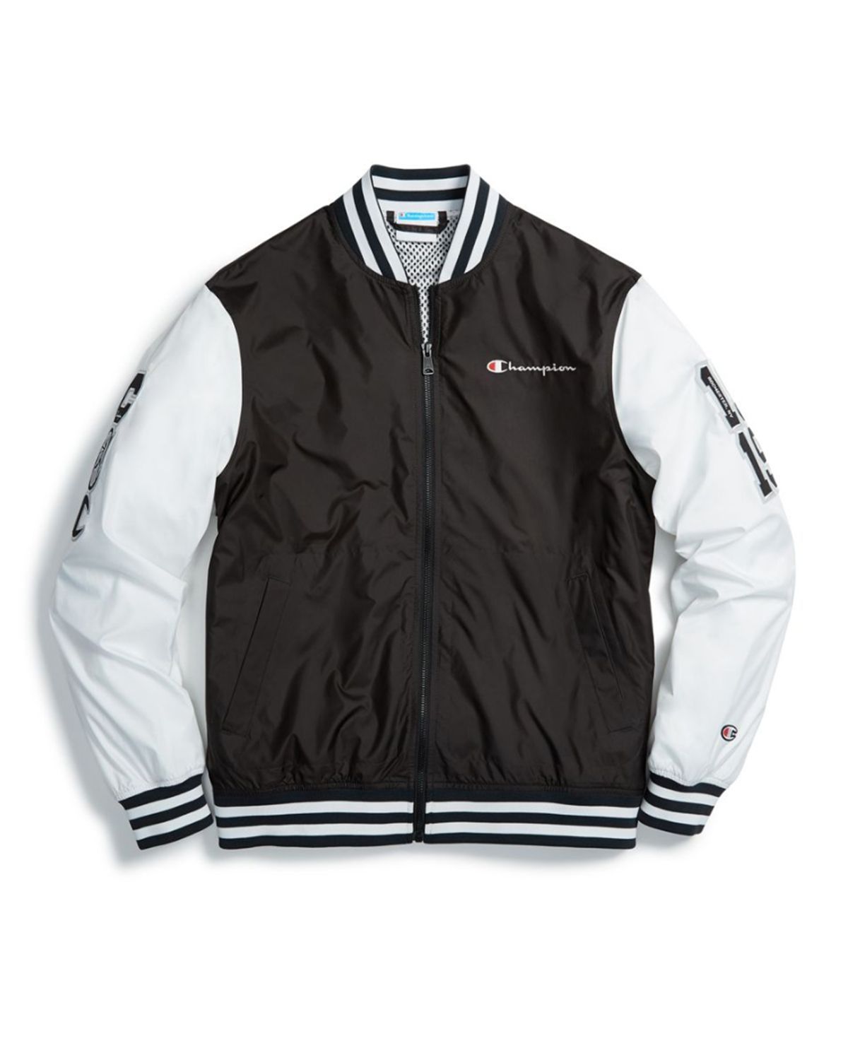 Men's champion baseball jacket best sale