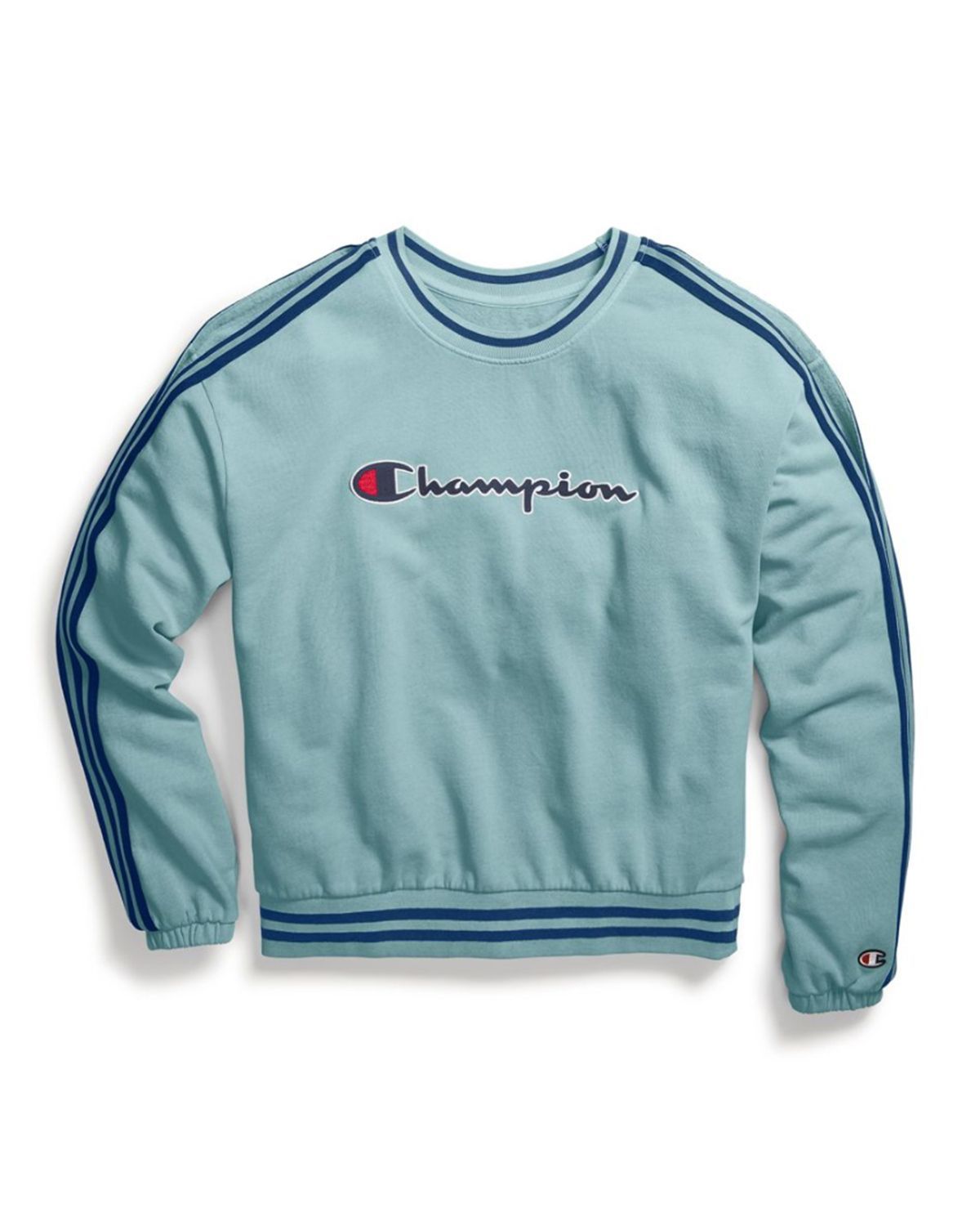 Cornflower teal champion sweatshirt best sale