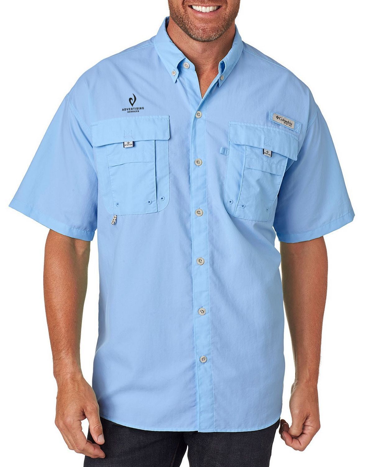 3 Columbia Men's Bahama? II Short-Sleeve Fishing Shirts - Embroidered Personalization Available