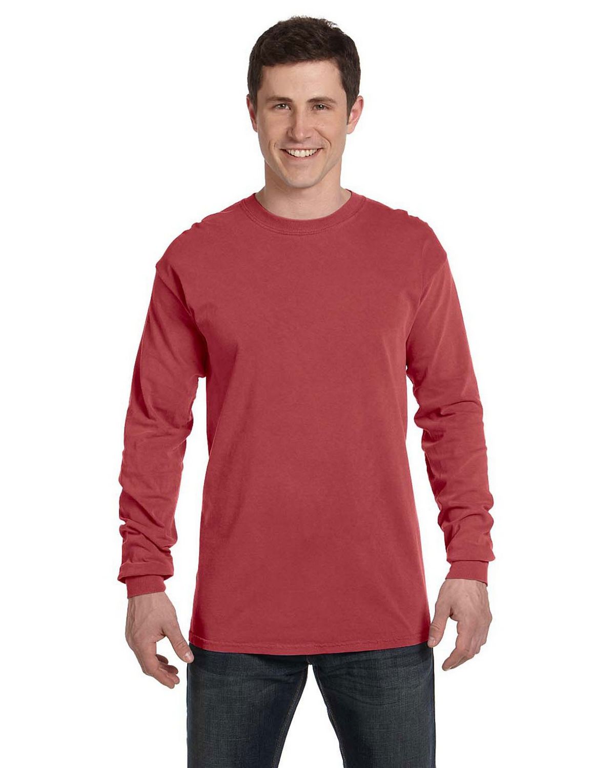 Comfort Colors 6014 Men's Heavyweight Ring Spun Long Sleeve Tee