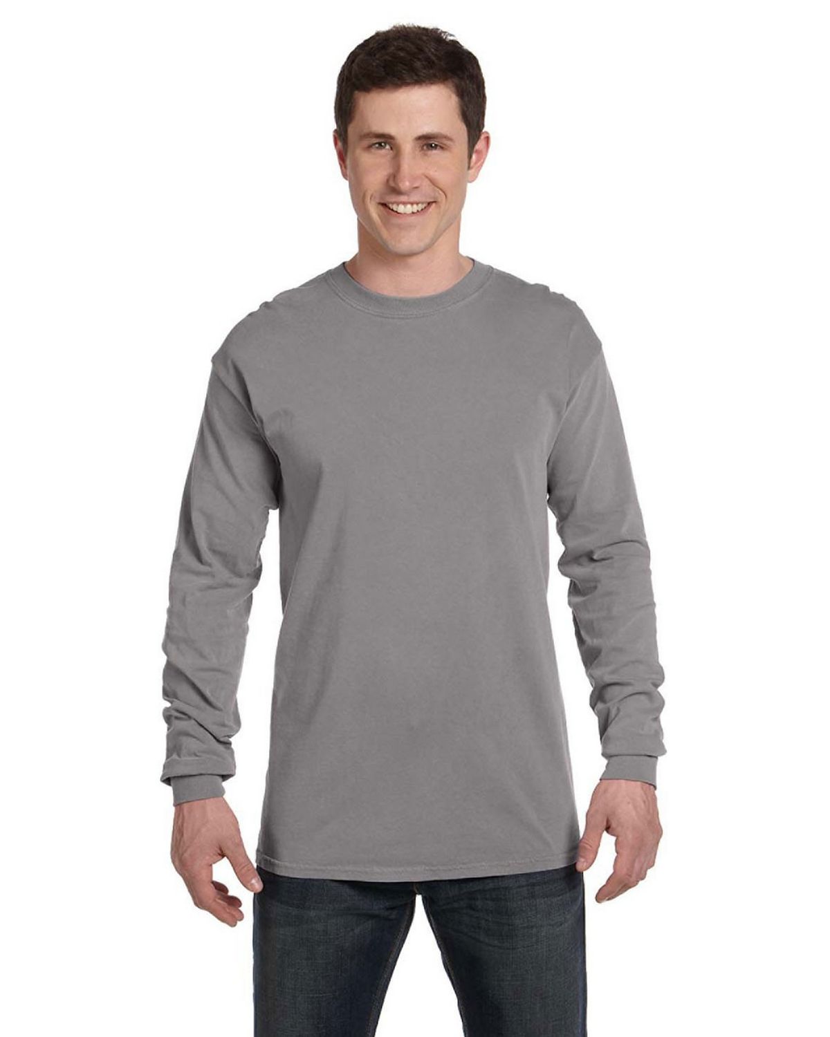 Comfort Colors 6014 Men's Heavyweight Ring Spun Long Sleeve Tee