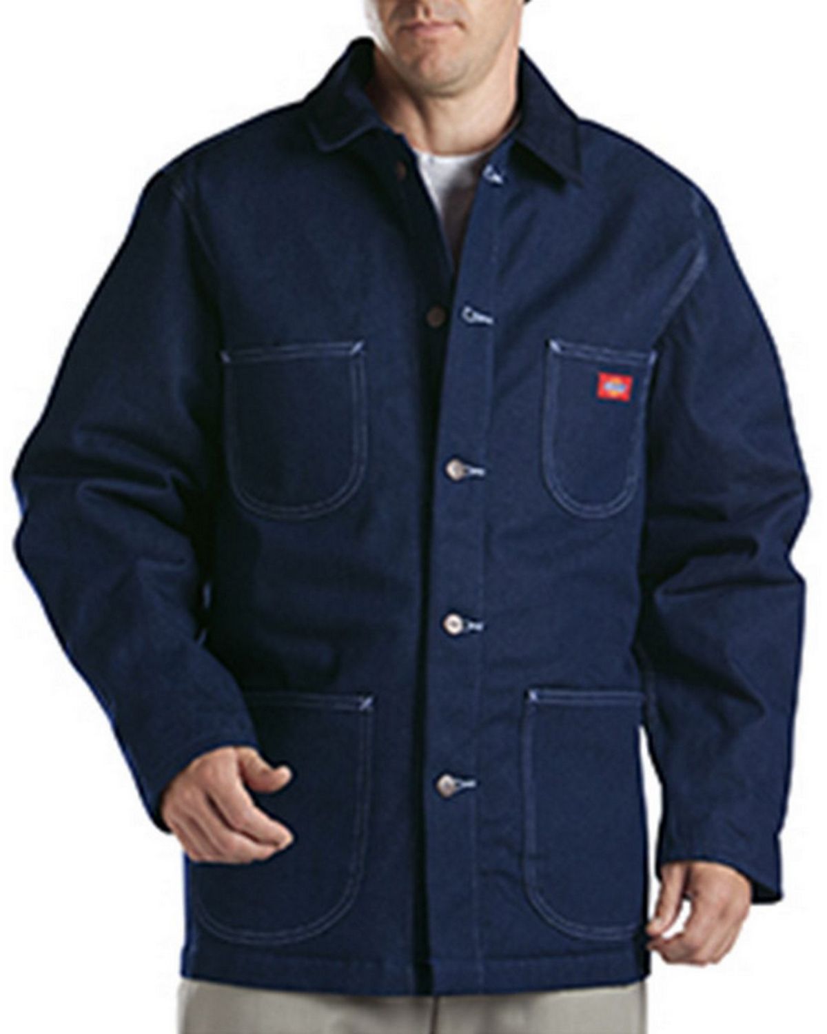 Dickies 3494 Unisex Denim Blanket Lined Chore Coat