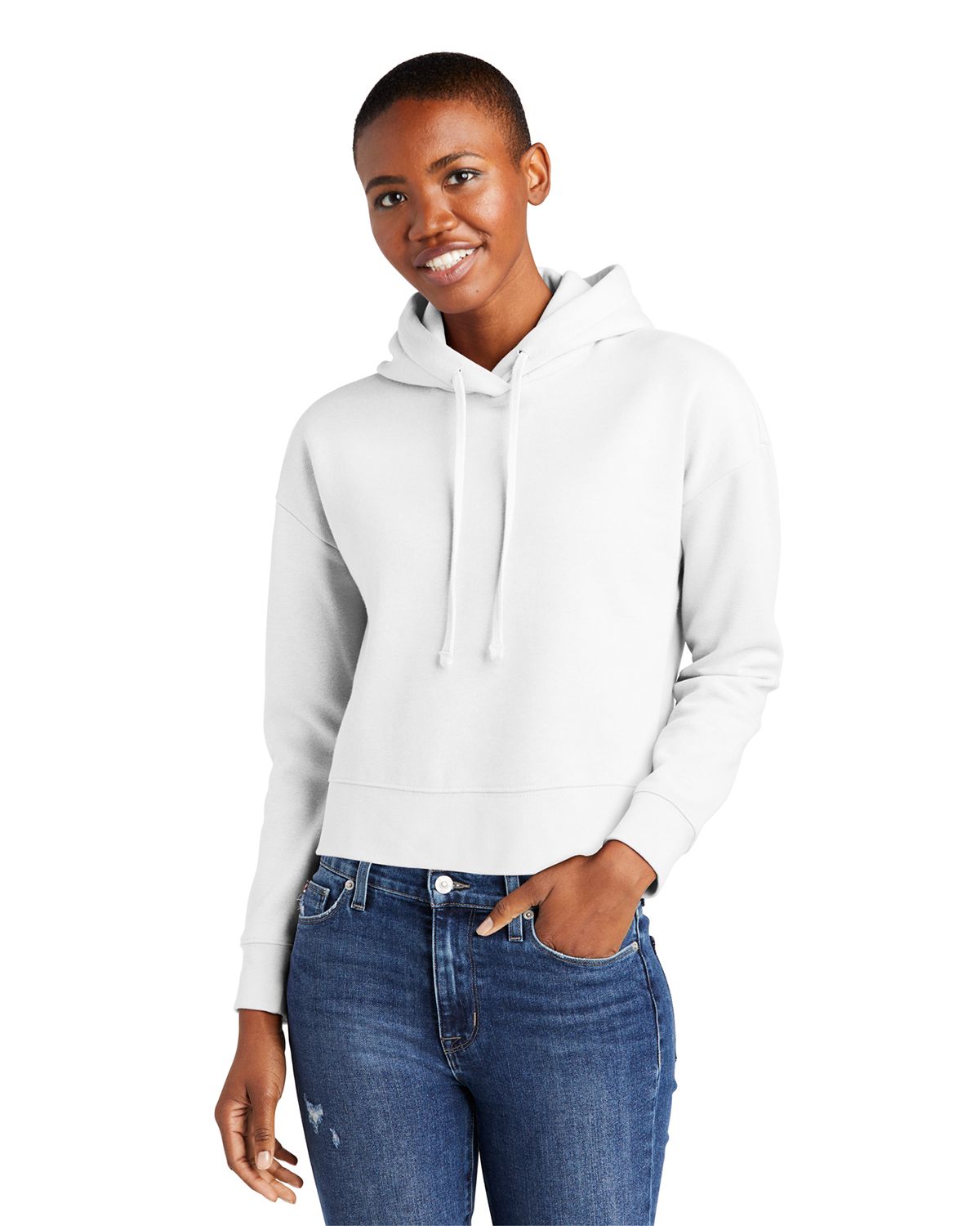 District DT6101 Women's V.I.T. Fleece Hoodie
