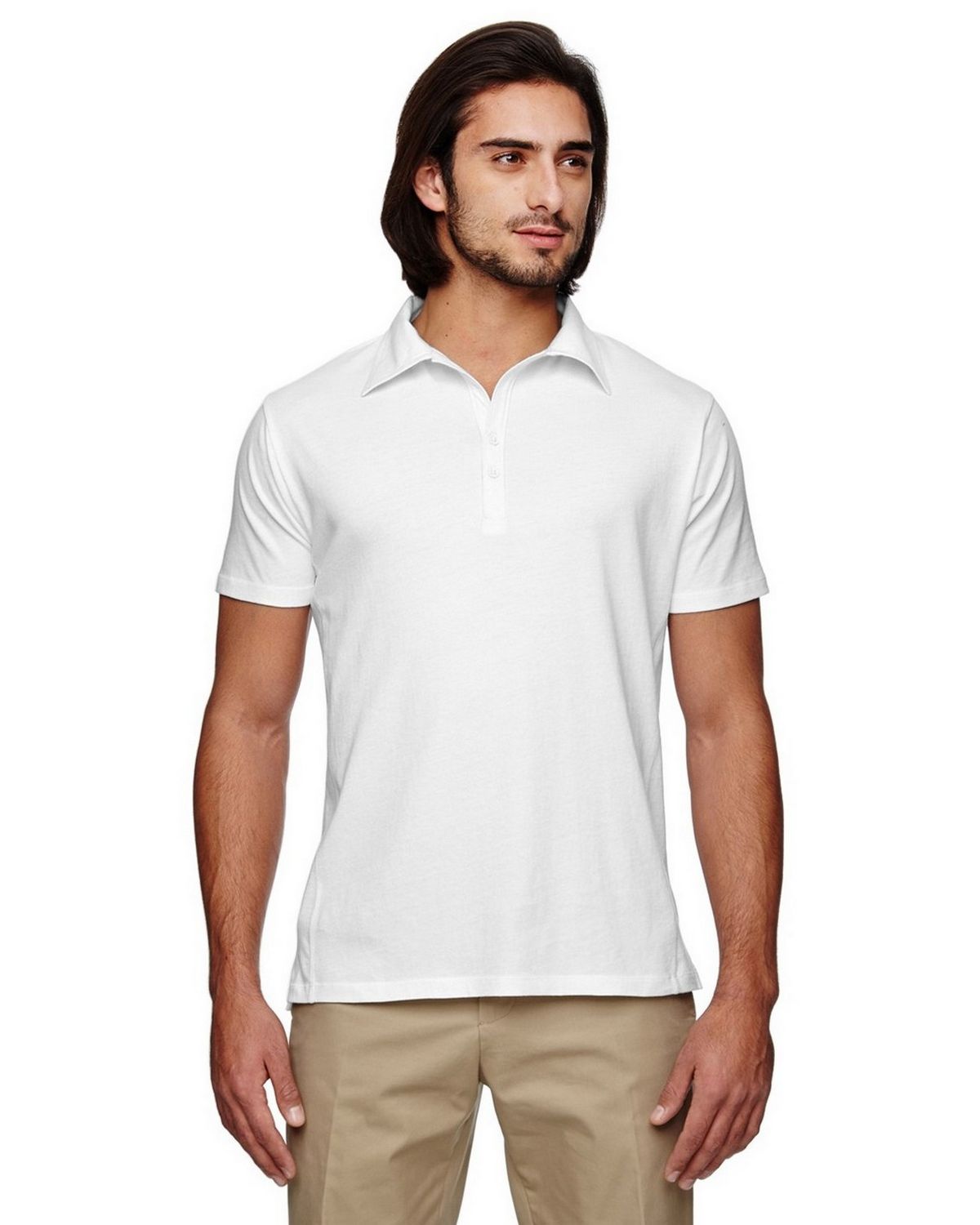 econscious EC2505 Econscious EC2505 Men s Organic Cotton Jersey Short Sleeve Polo