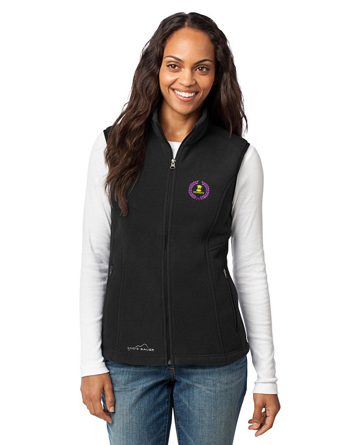 GGR MSG LOGO FLEECE FULL ZIP VEST