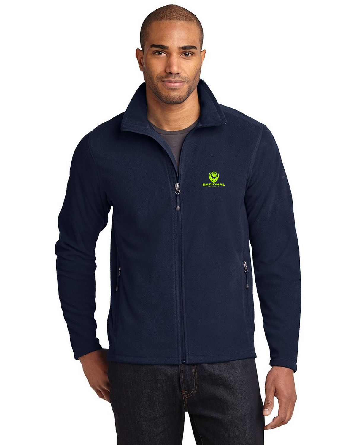 Eddie Bauer EB224 Men's Full Zip Microfleece Jacket