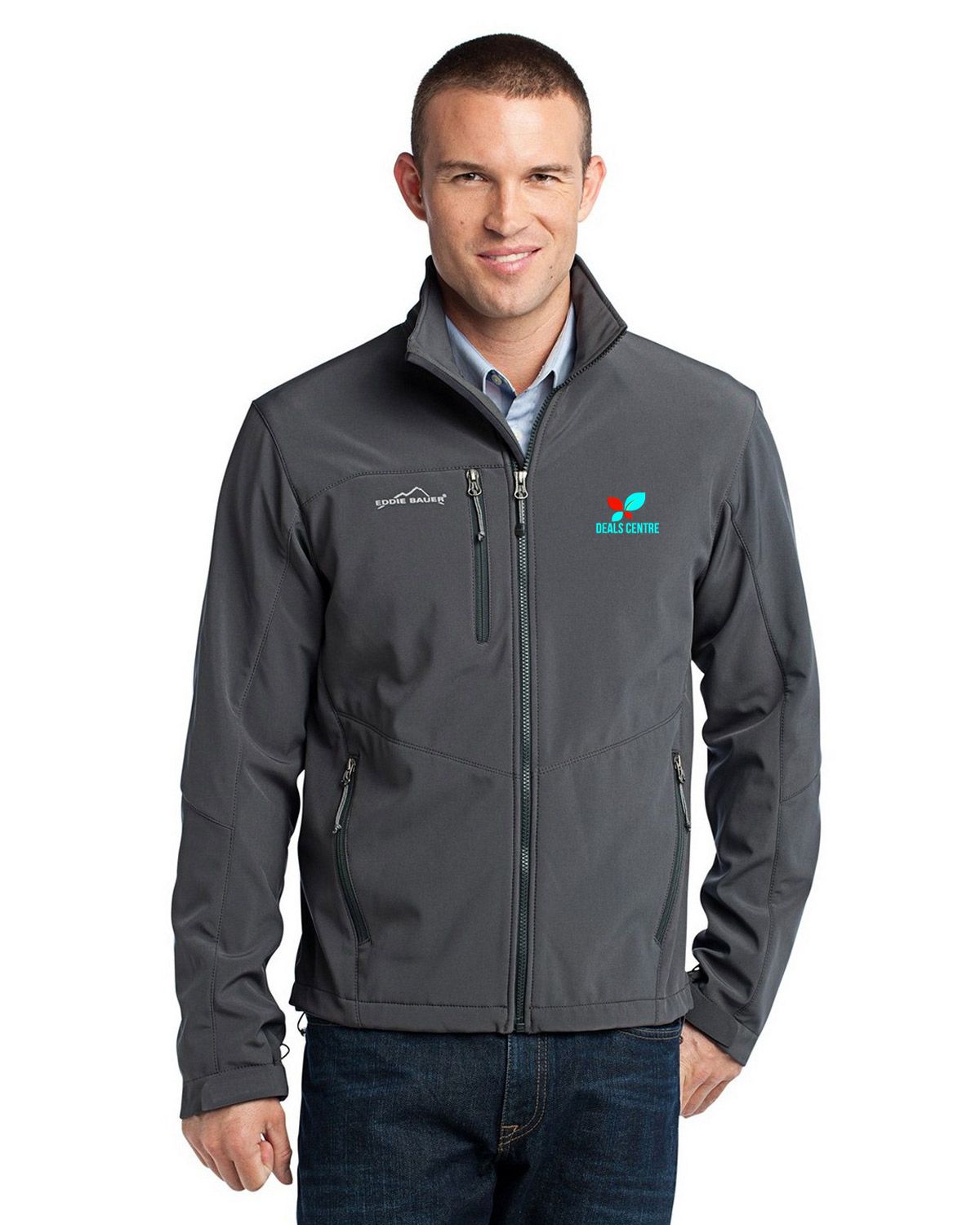 Eddie Bauer Men's high quality Windfoil Elite Softshell Jacket. Pacific blue. Sold out. SZ La