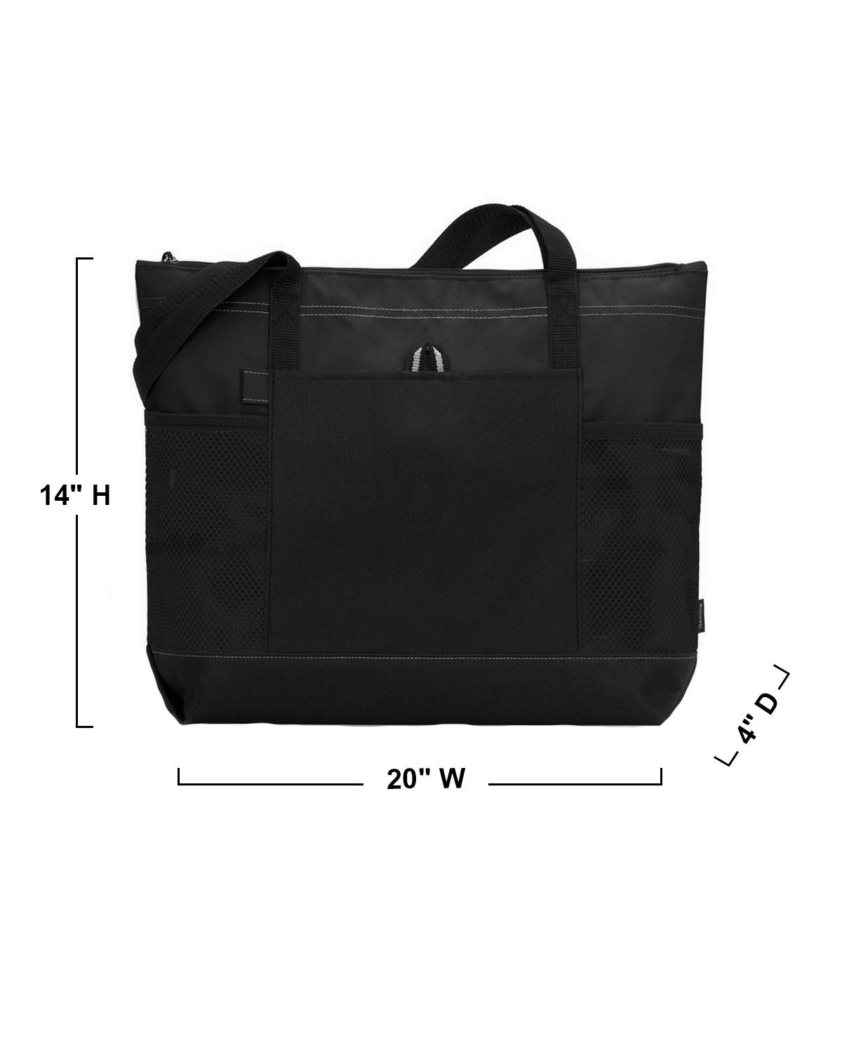 Gemline 1100 Gemline 1100 Select Zippered Tote