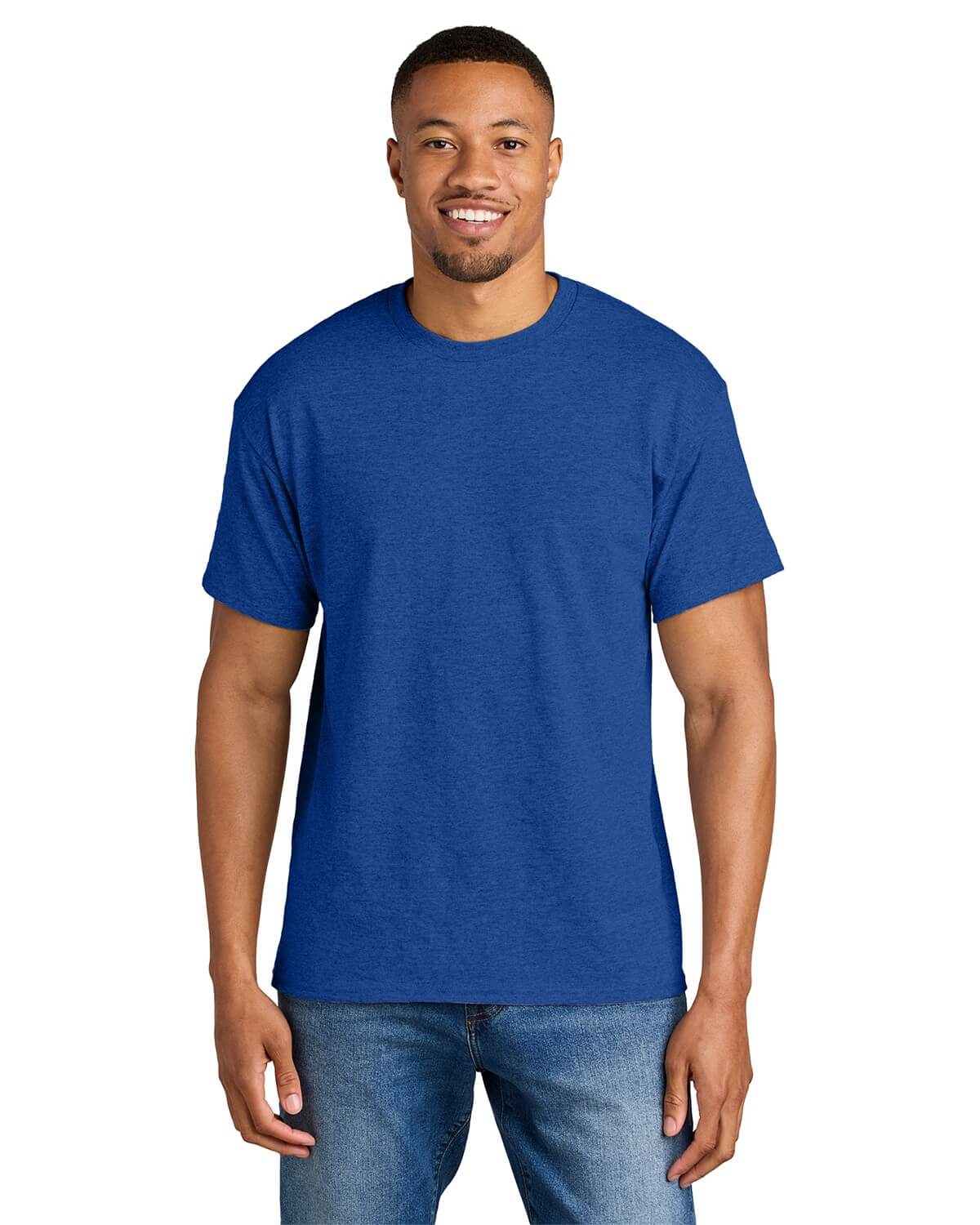 7/8 Inch Sleeve Shirt Gildan Men's DryBlend T-Shirt - Moisture Wicking, 50/50 Cotton Polyester, 7/8 Sleeve 7/8 Inch Sleeve T-shirt