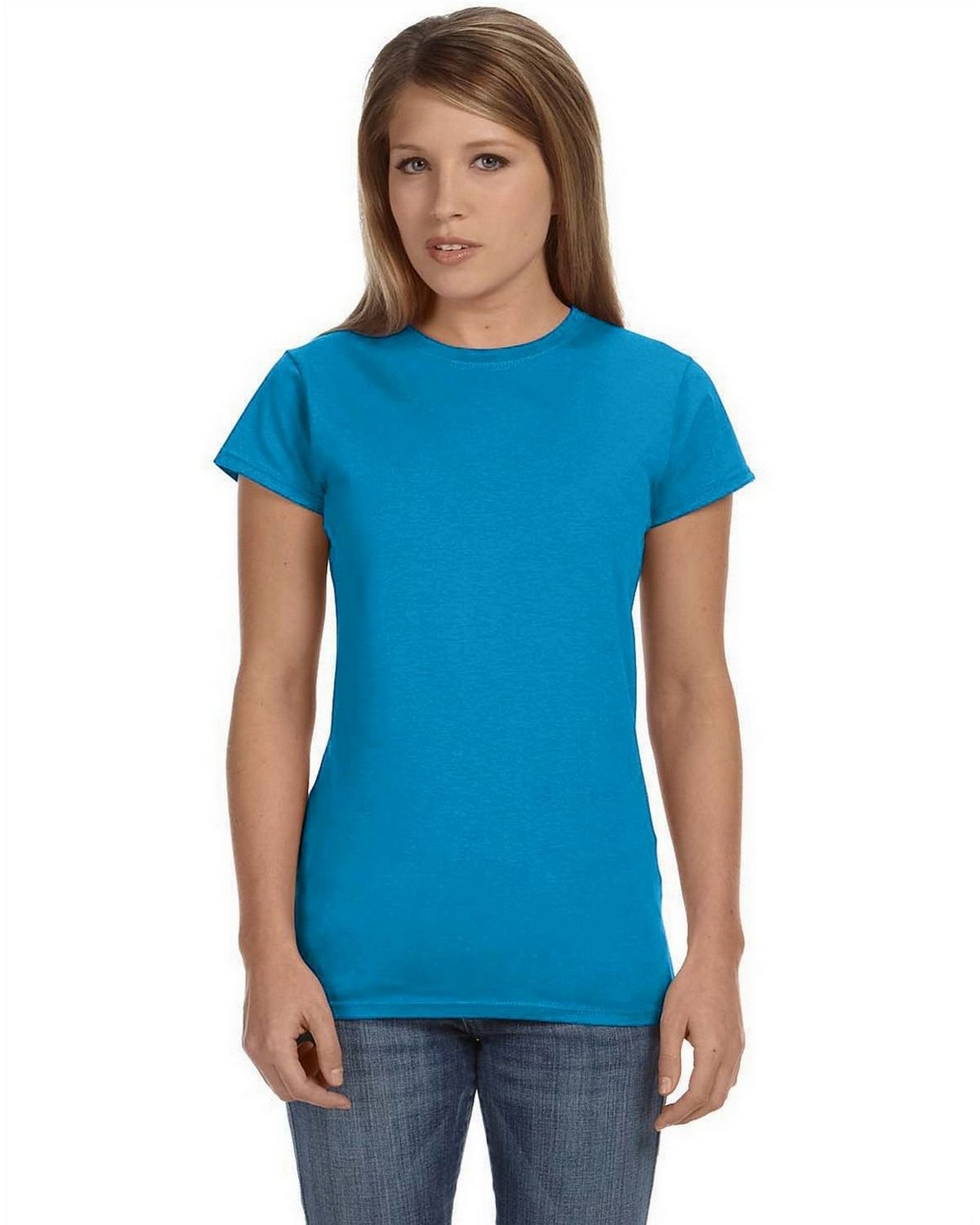 Gildan G640L | Gildan G640L Women's Soft Style Ringspun T-Shirt