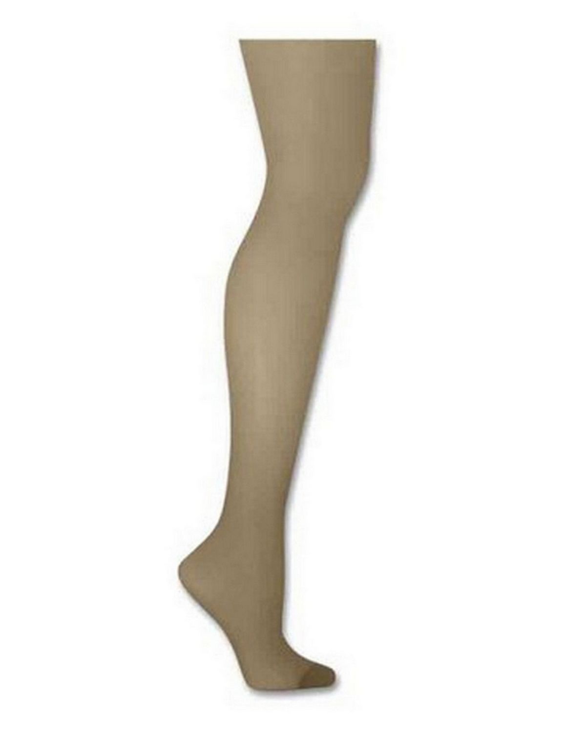 Hanes Q00718 Silk Reflections Control Top Reinforced Toe Pantyhose
