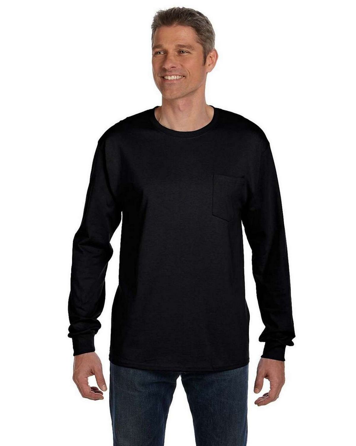 T-shirt Hanes A Manica Lunga, Senza Etichetta: Comfort E Praticità - 6