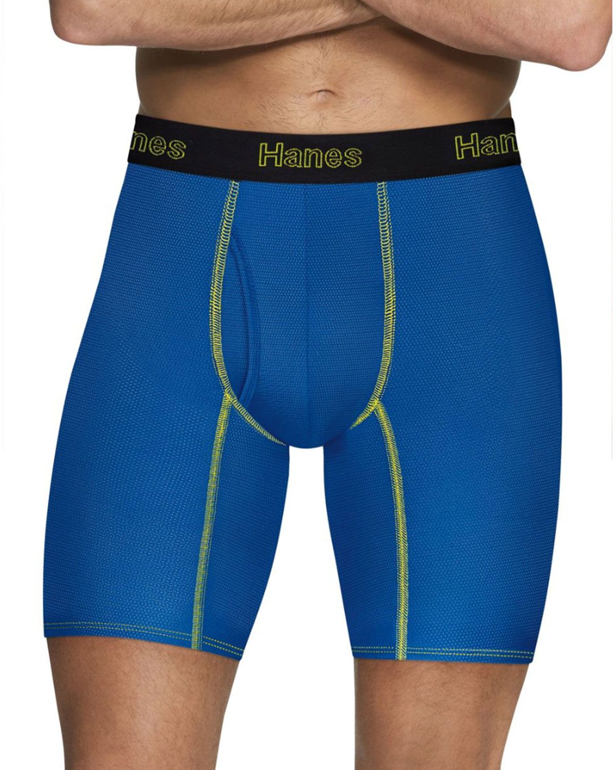 Hanes Mens Long Leg Underwear Hanes CFFLP3 Men's Comfort Flex Fit