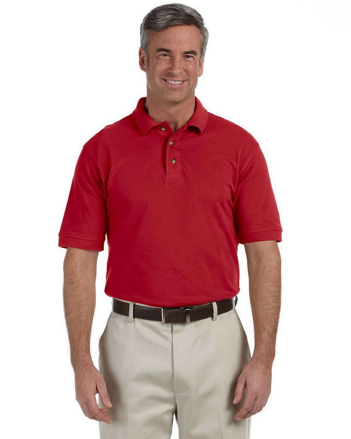 Harriton M200 Men's Short-Sleeve Polo