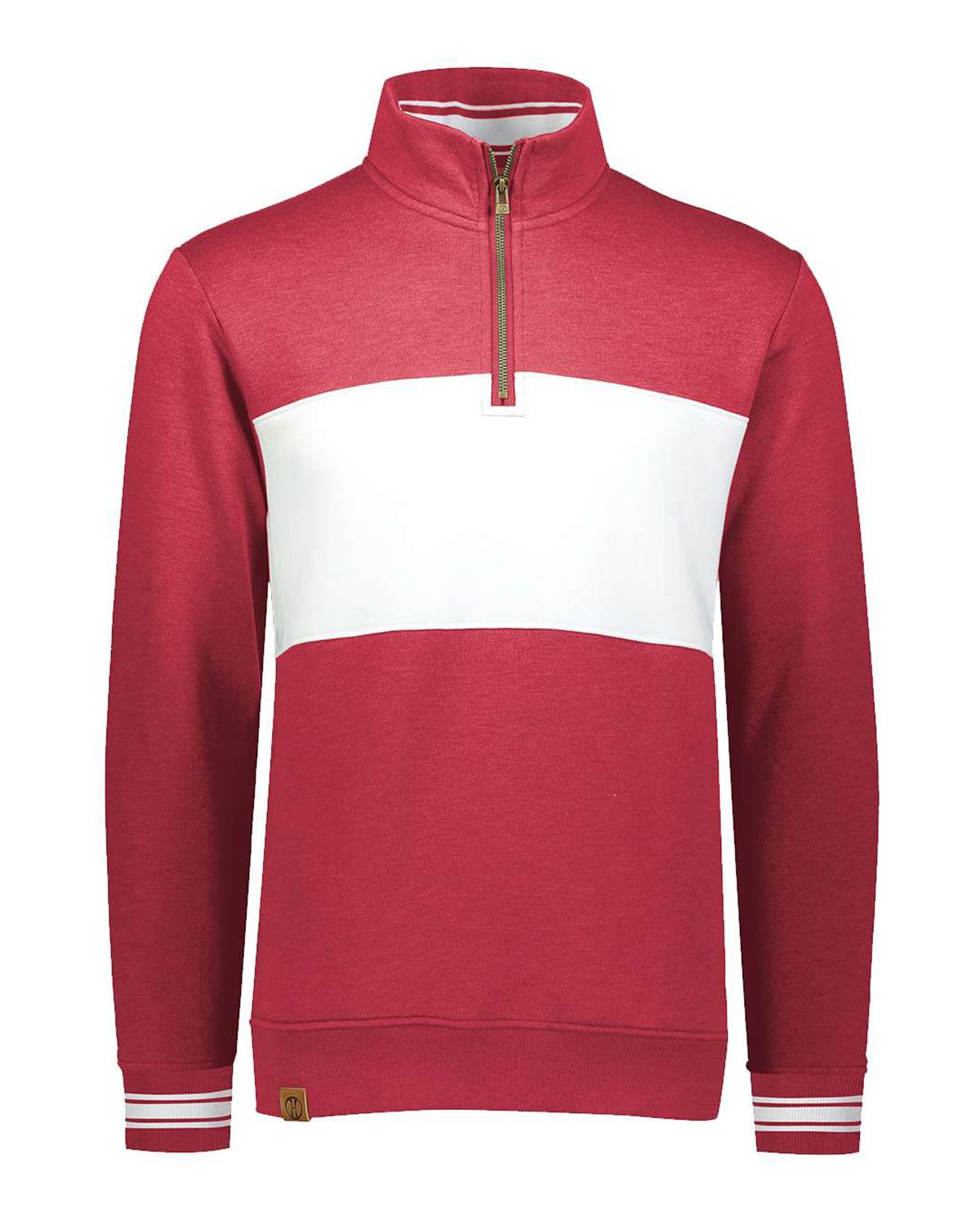 Holloway 229565 Men's Ivy League Fleece Colorblocked Quarter