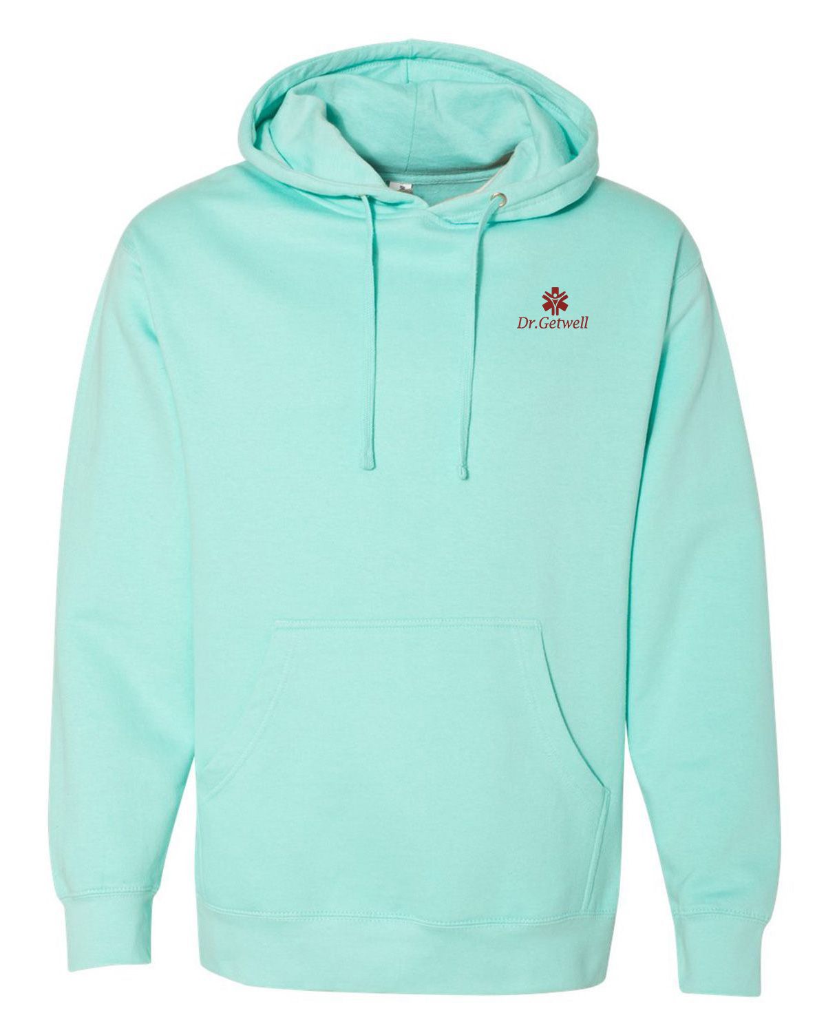 【関税&送料込】Off-White Mint Green Sweatshirt With Logo Men's Loose Fit Monogram Hoodie - Sweaters & Sweatshirts
