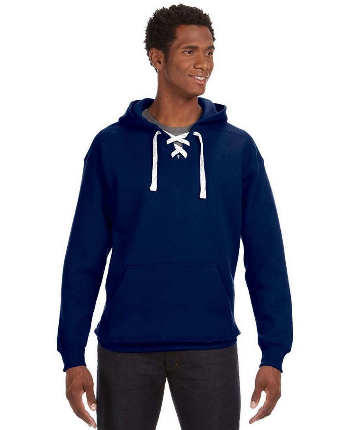 J America J8830 J America J8830 Men s Hockey Hood SweatShirt