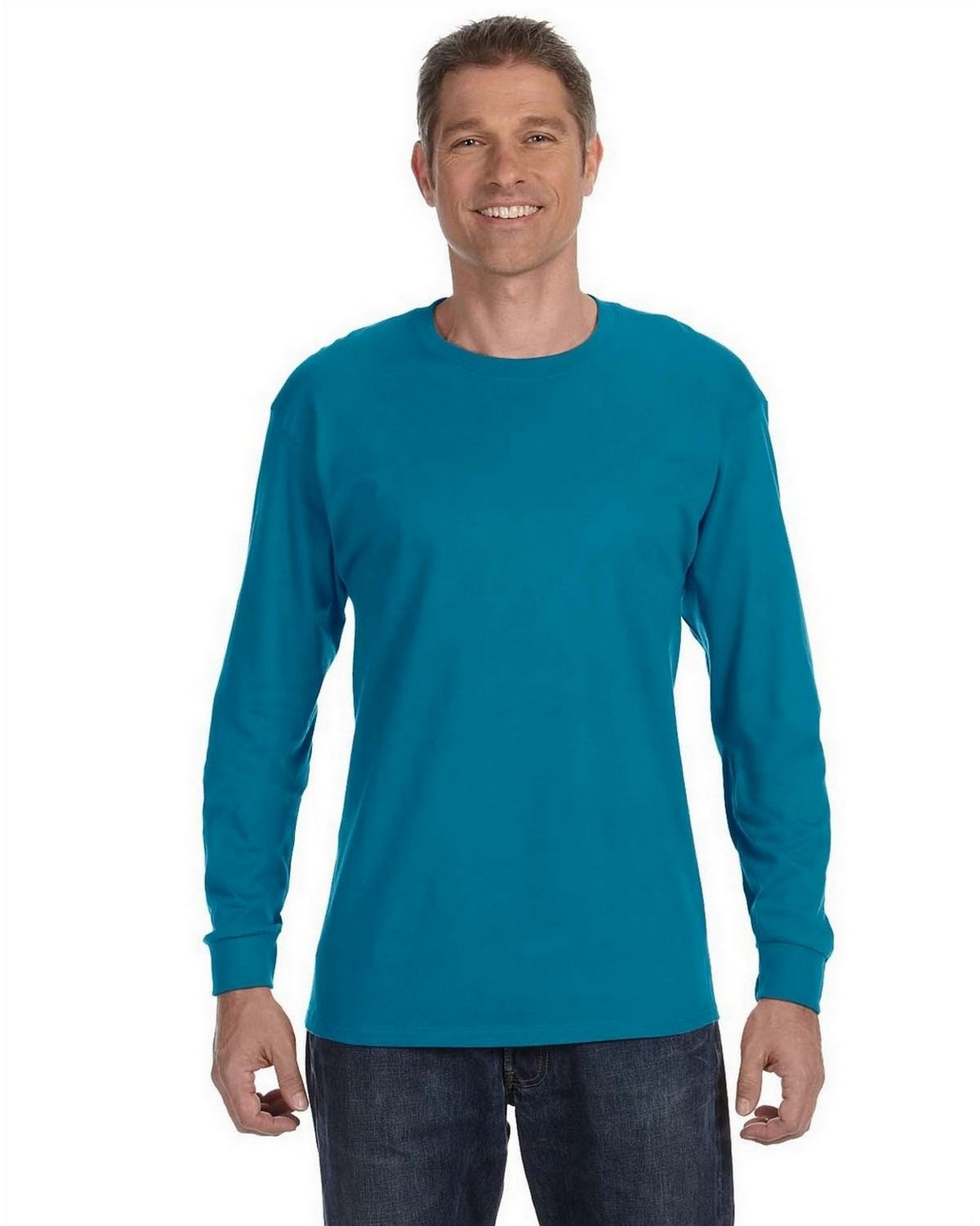 Custom Jerzees 29L Unisex Dri-Power® Long Sleeve 50/50 T-Shirt