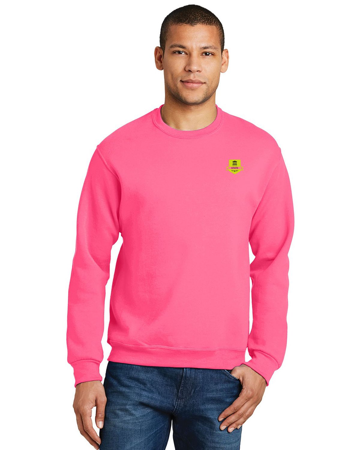 Jerzees 562M Unisex NuBlend Crewneck Sweatshirt