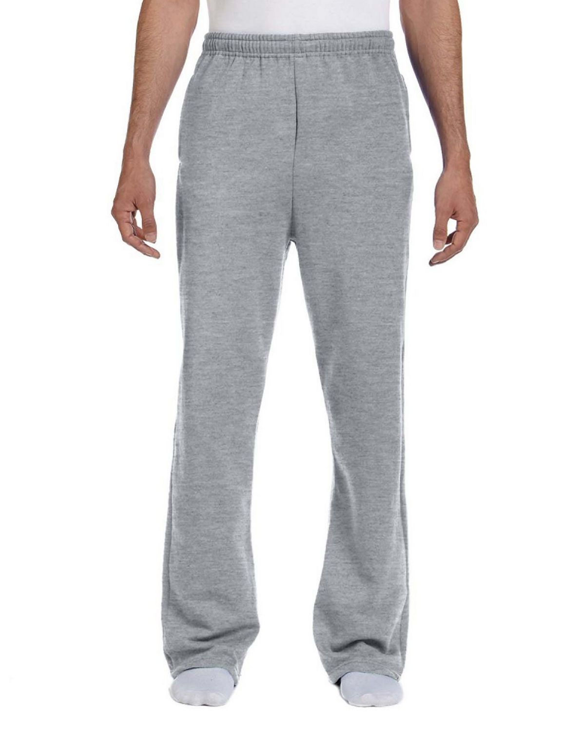 Jerzees 974 Men's Open Bottom Pants