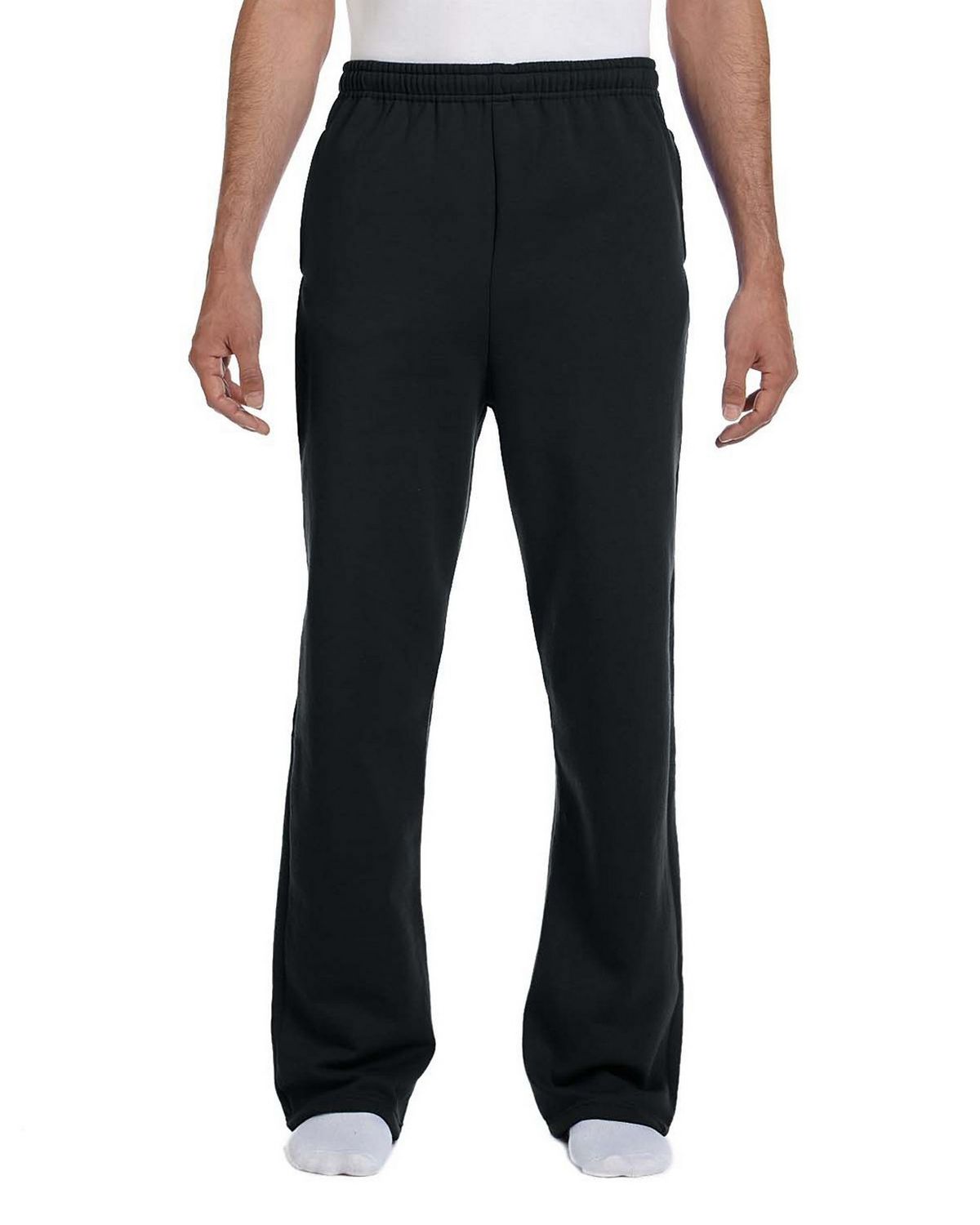 Jerzees 974 Men's Open Bottom Pants Jerzees 974 Men's Open Bottom Pants