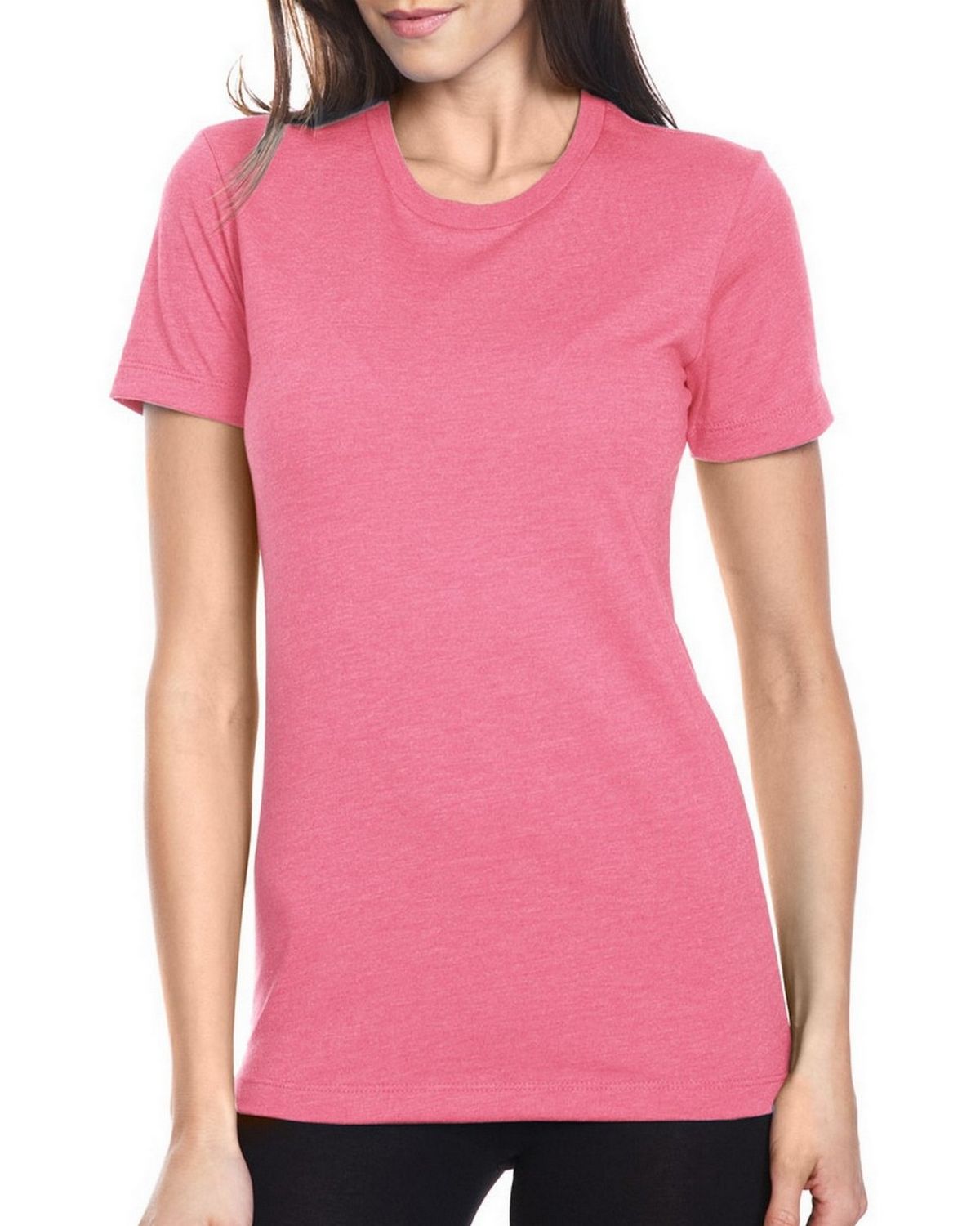 Next Level Apparel 6810 T-Shirt Donna 'The Slub Crew Neck' - Colore Verde Kelly, Taglia Extra Large
