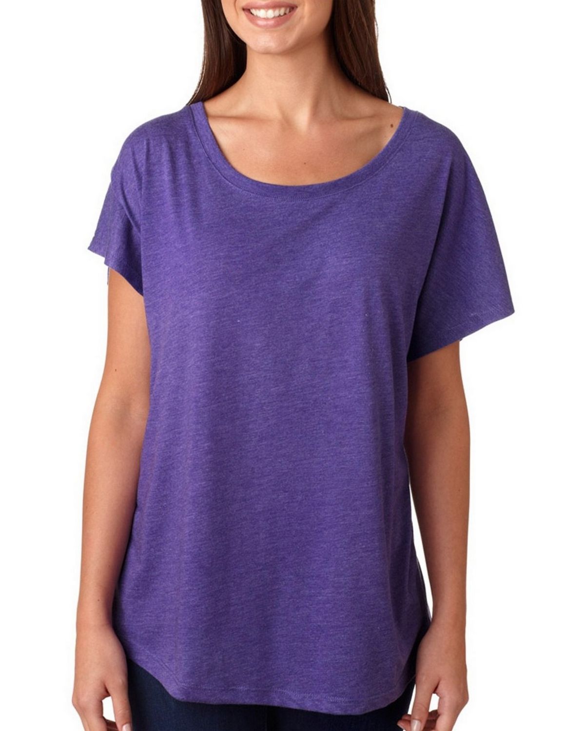 売れ筋商品|||２４セブンコンフォート カットソー トップス レディース Women's Long Sleeve Oversized Dolman Top Purple Dolman Sleeve Top | Chico's