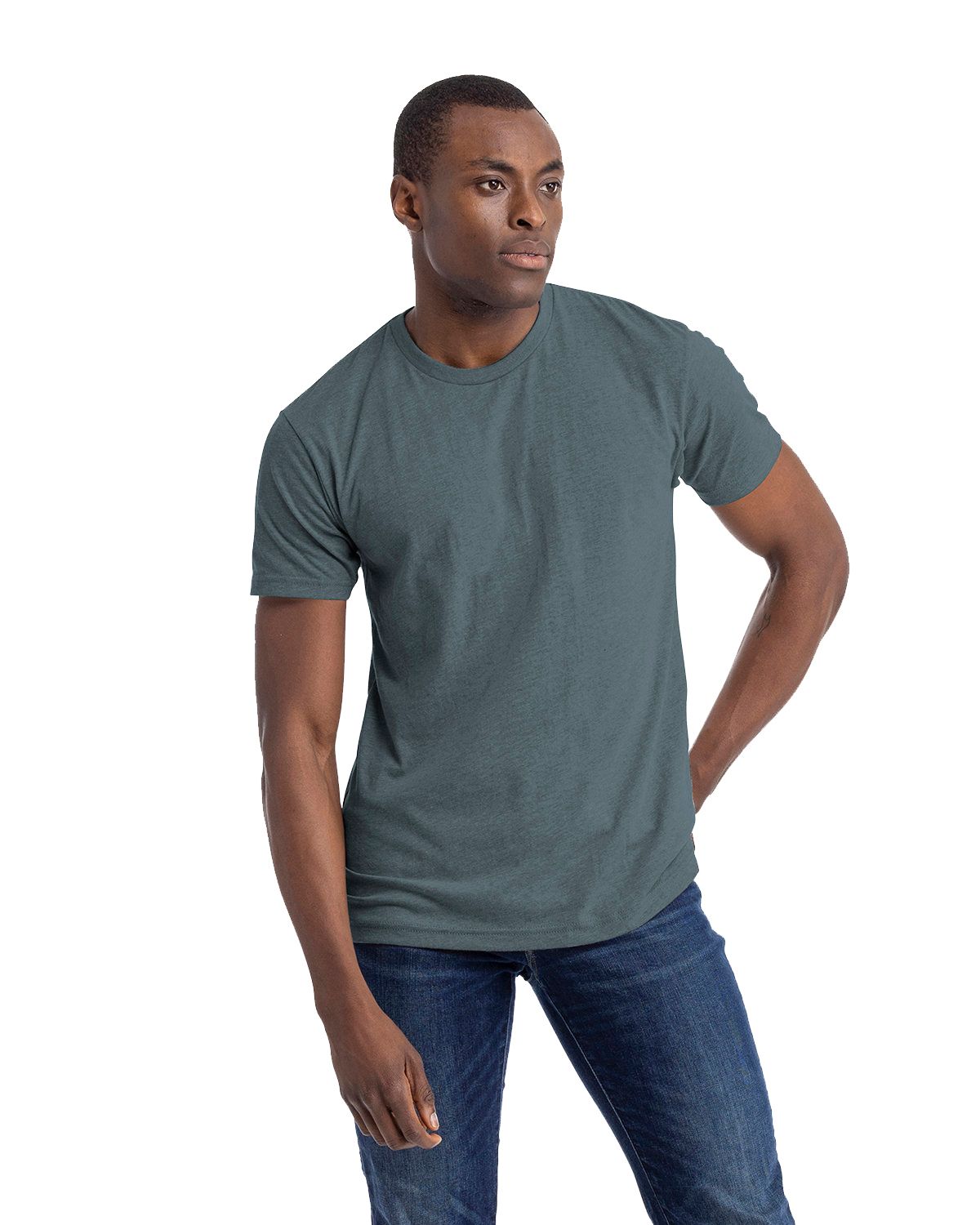 Next Level 6210 CVC T Shirt Indigo M