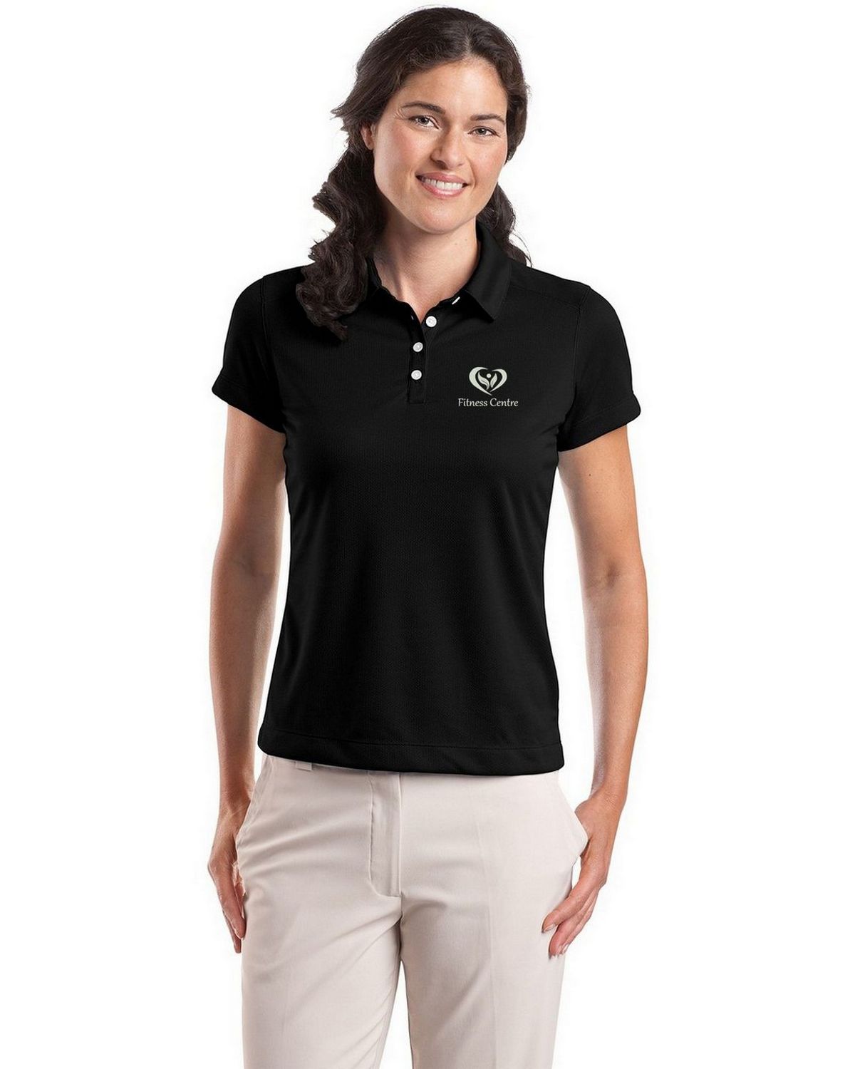 Nike Golf 354064 Nike Golf 354064 Women s Dri FIT Pebble Texture Polo Shirt