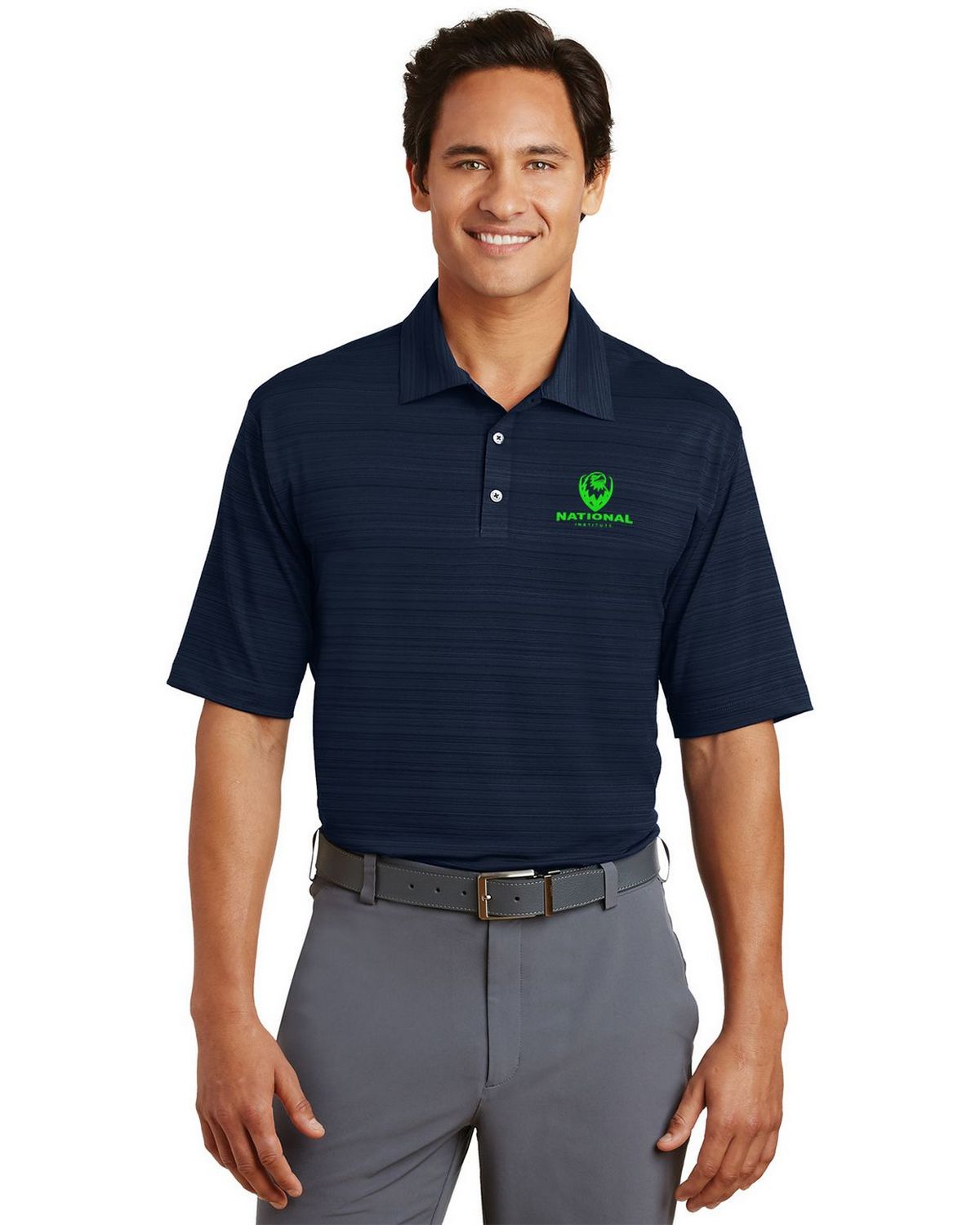 no collar nike golf shirt