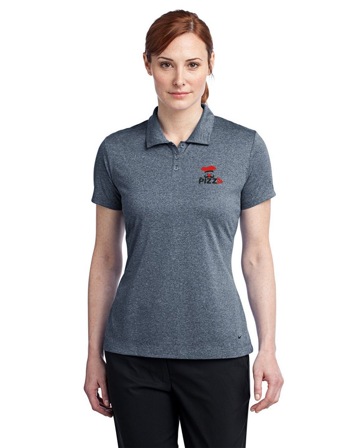 Nike Golf 474455 Nike Golf 474455 Women's Dri-FIT Heather Polo Shirt
