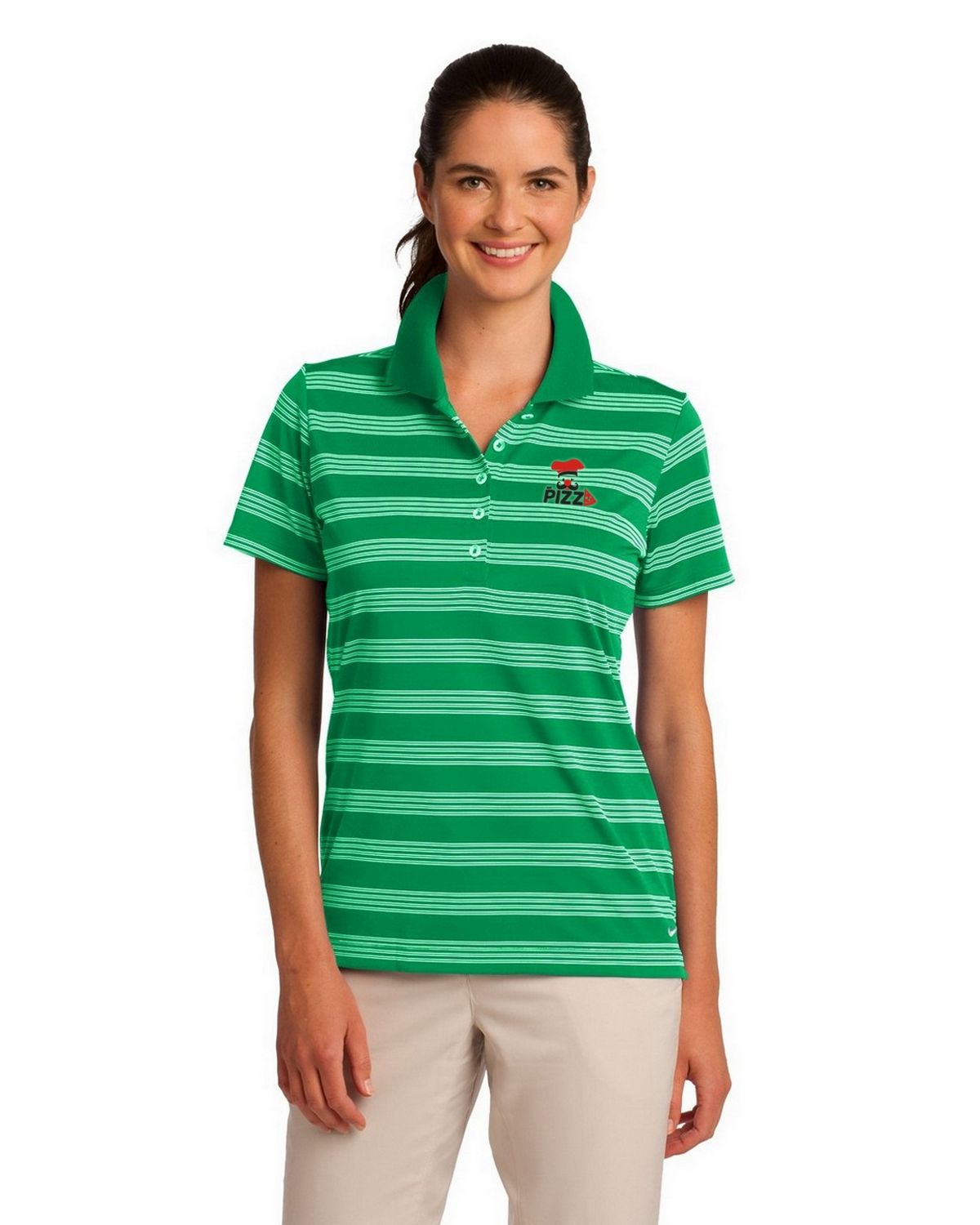 Nike golf striped polo shirts best sale