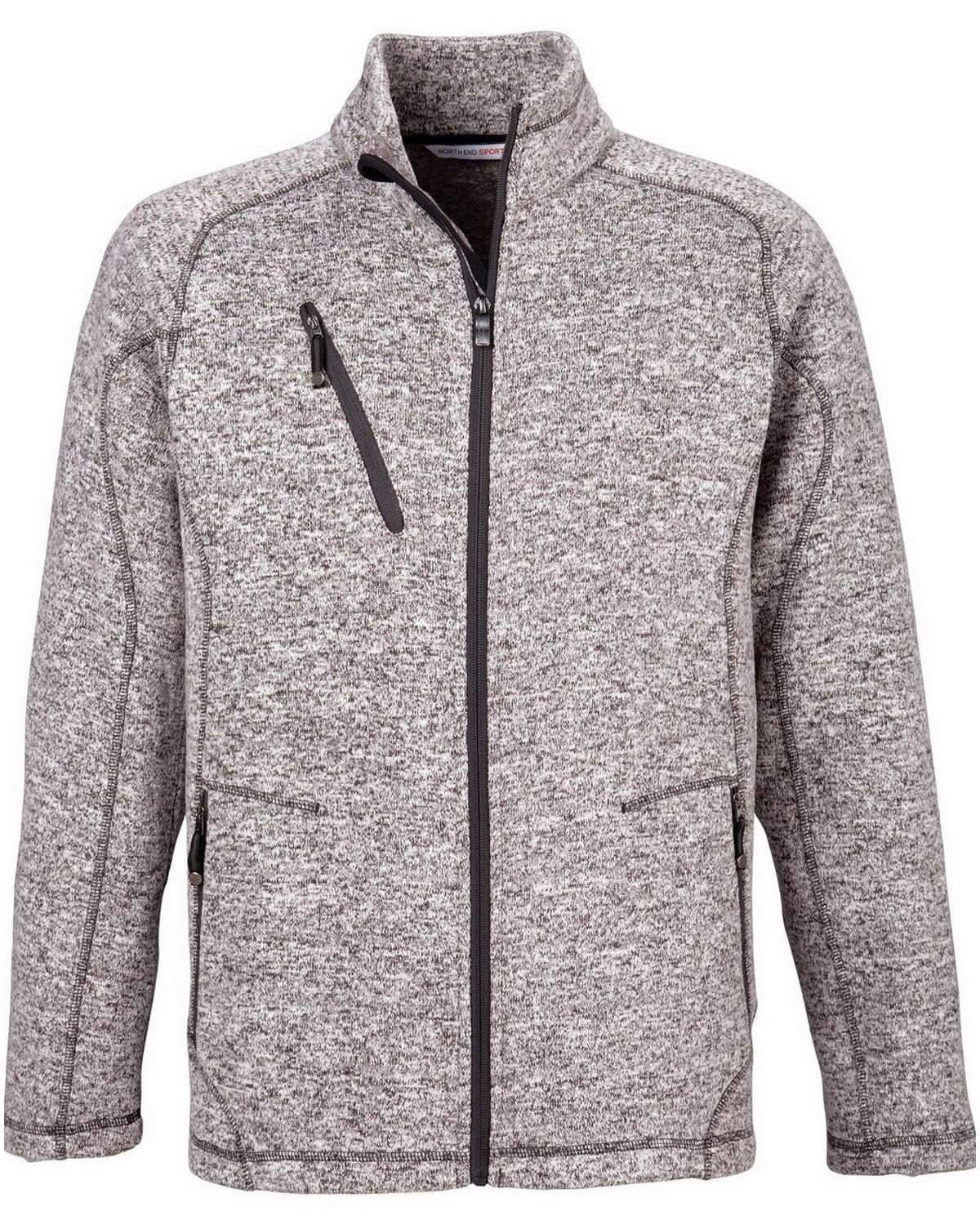 North End 88669 Men's Sweater Fleece Jacket