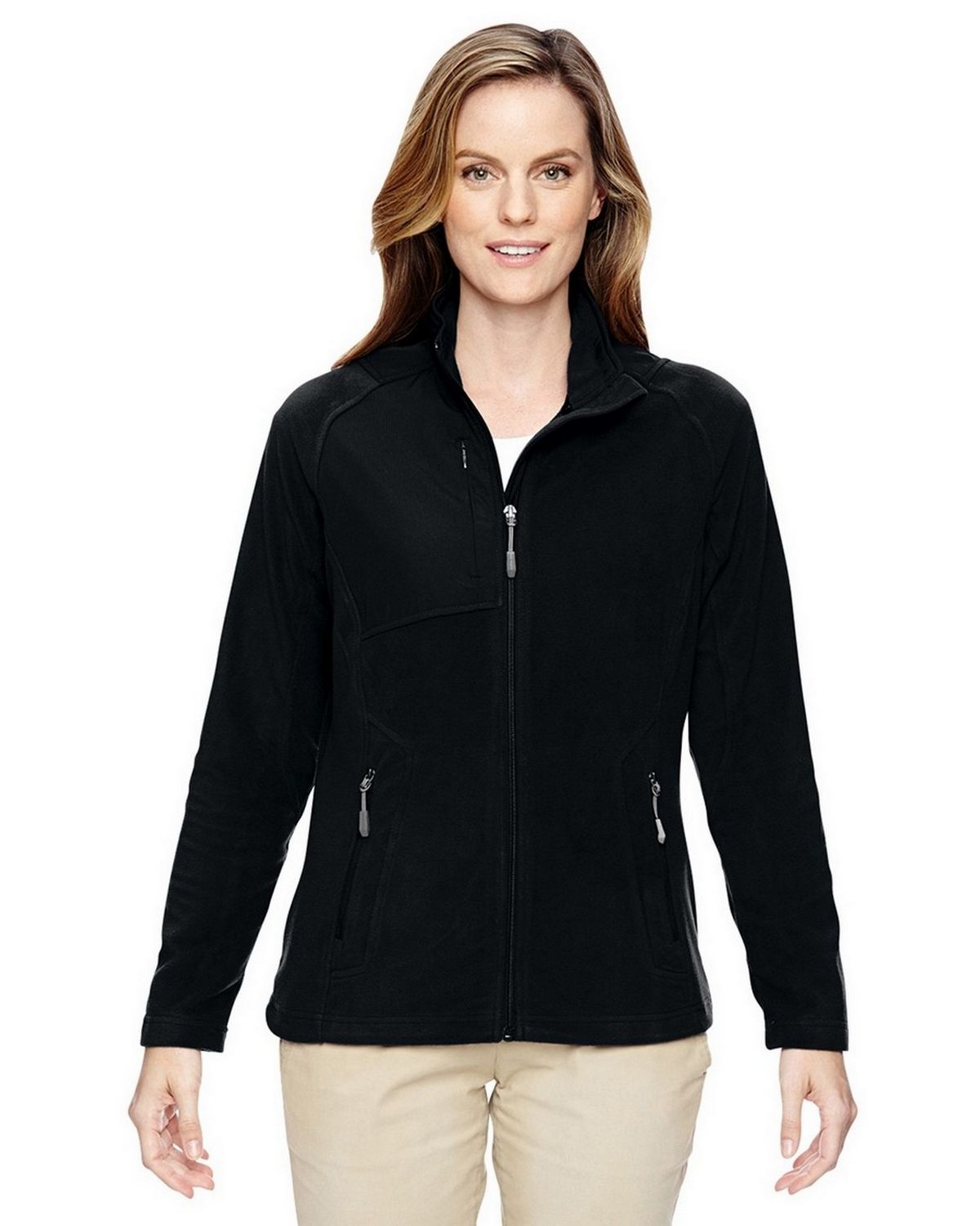 North End 78215 North End 78215 Women s Excursion Trail Fabric Block Fleece Jacket