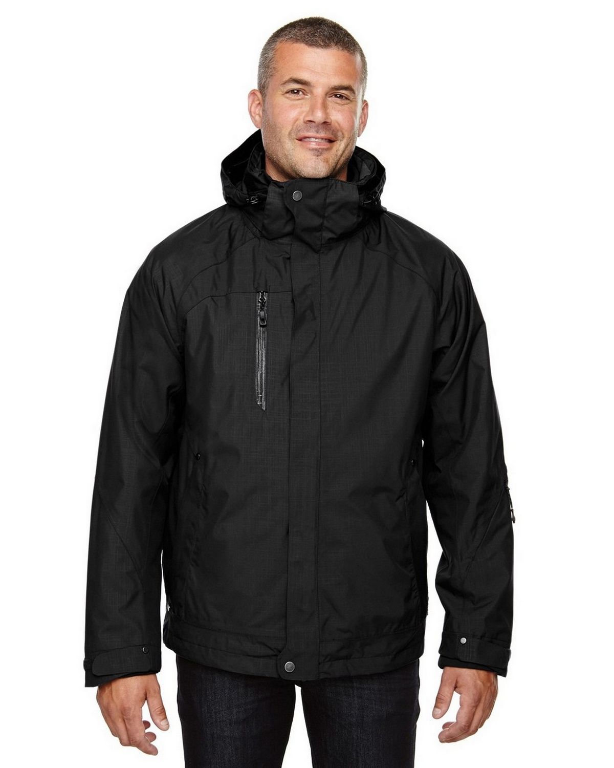 North End 88178 Men's Caprice 3-in-1 Jacket with Soft Shell Liner