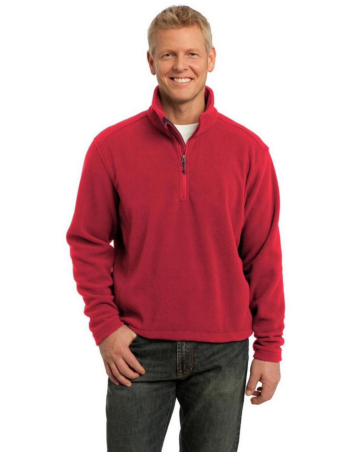 Port Authority F218 Men's Value Fleece 1/4-Zip Pullover