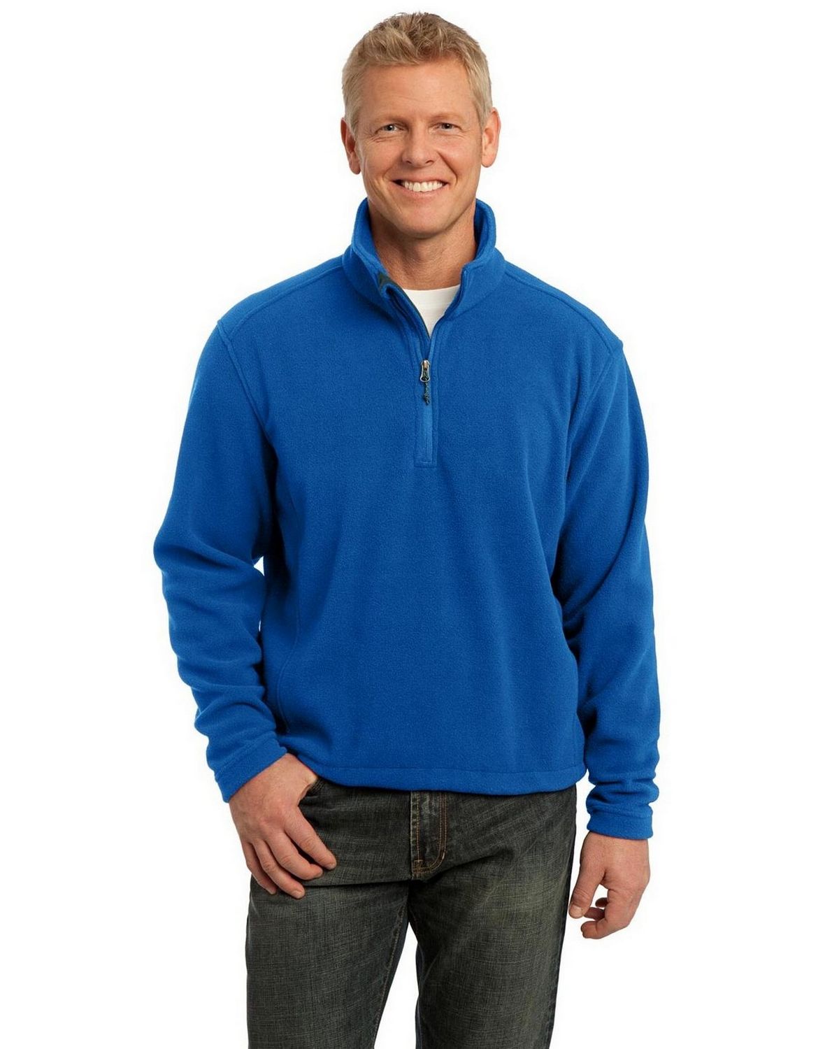 Port Authority F218 Men's Value Fleece 1/4-Zip Pullover
