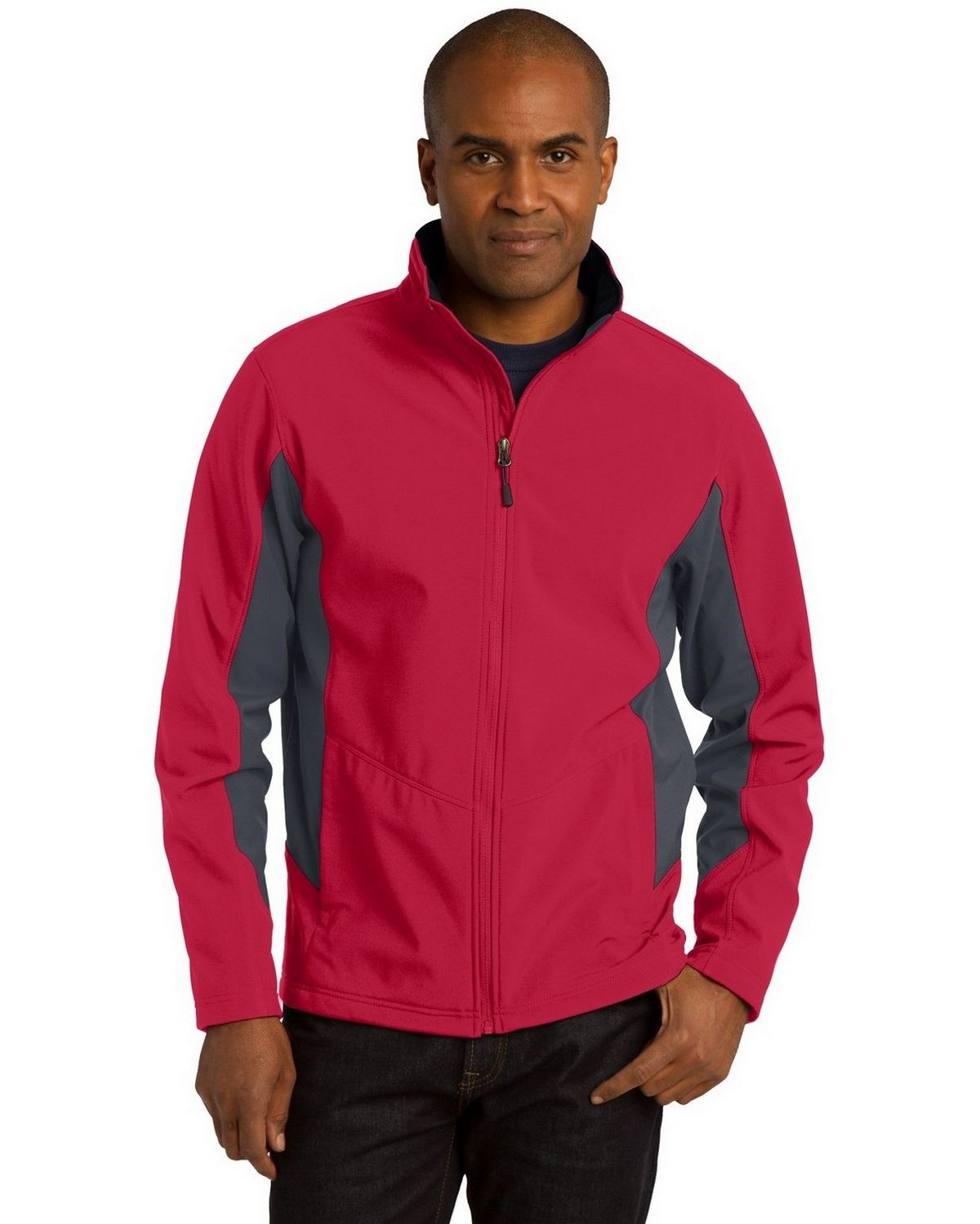 邦楽 Terminal 3 (Color Jacket ver.) Port Authority J318 Men's Core Colorblock Soft Shell Jacket