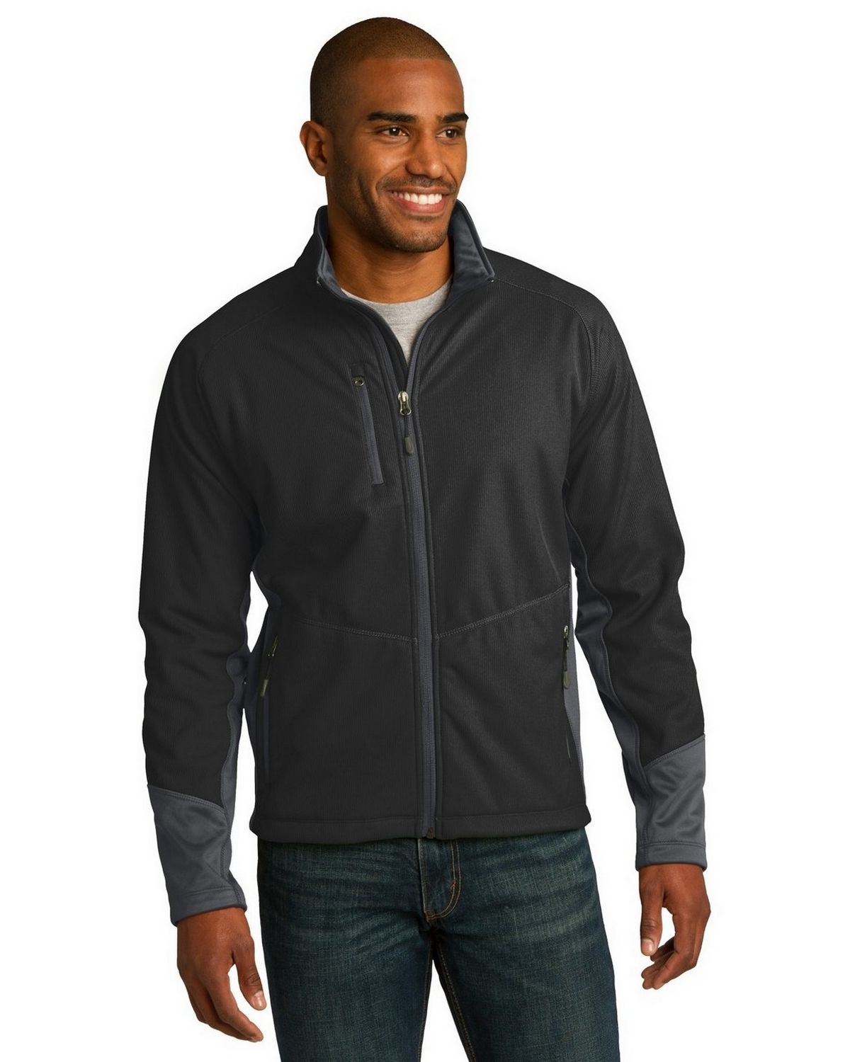 Port Authority J319 Men's Vertical Soft Shell Jacket